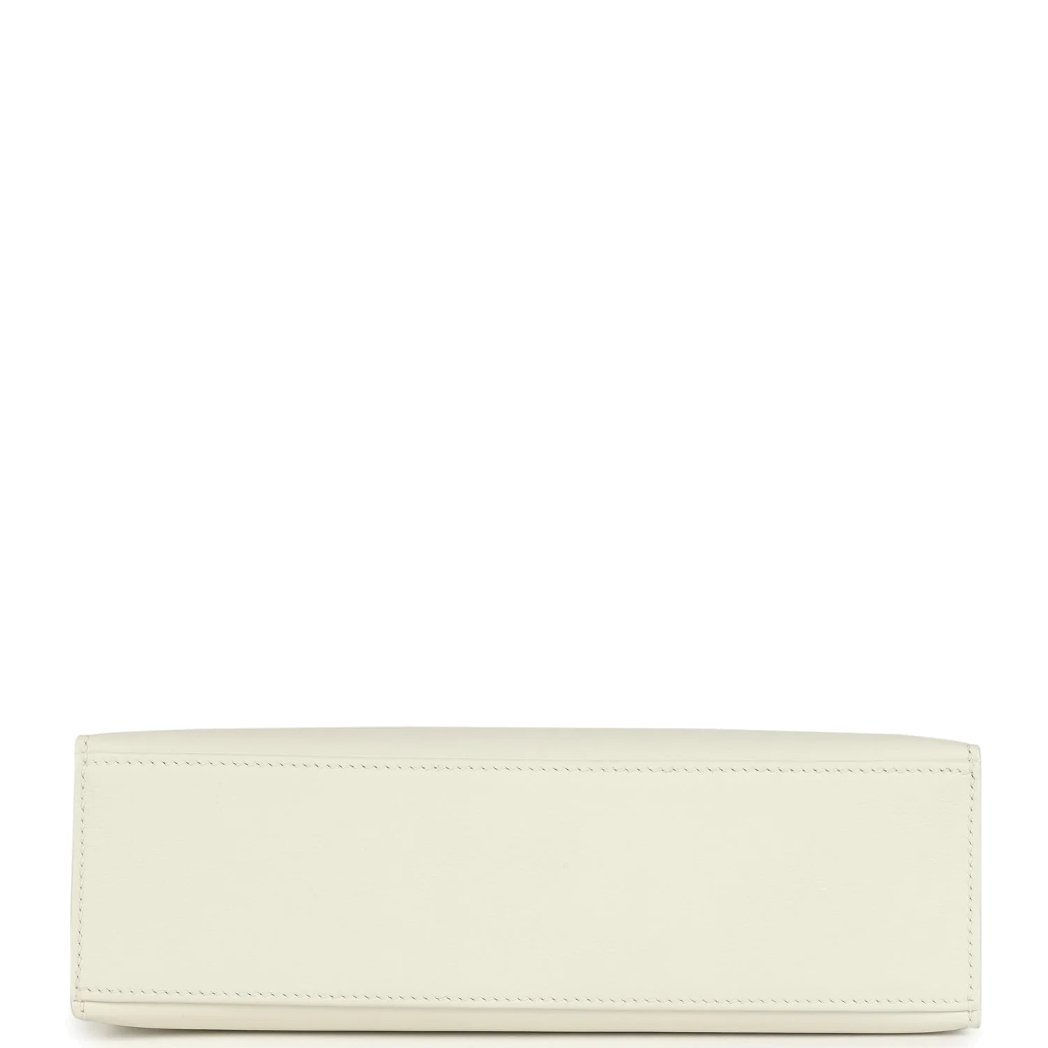 Hermes Kelly Pochette White Swift Gold Hardware — фото 7