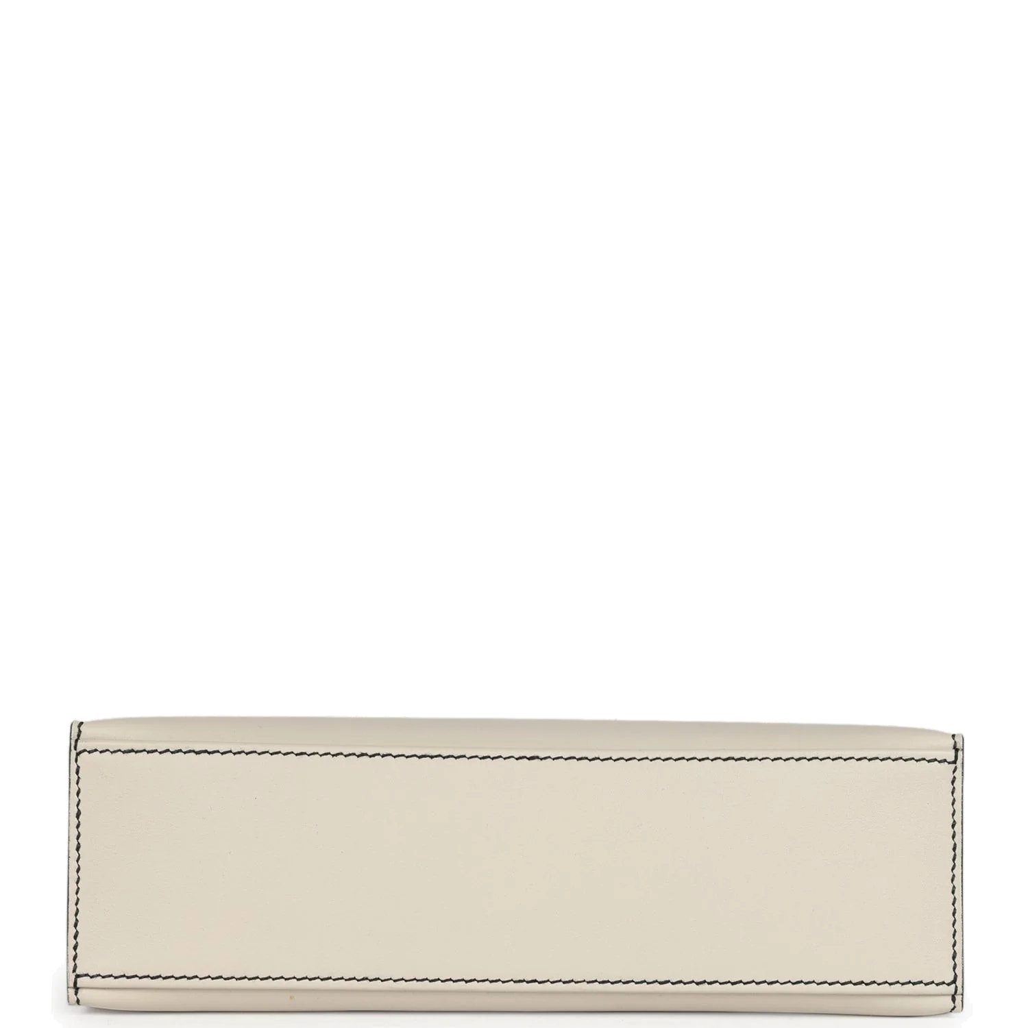 Hermes Special Order (HSS) Kelly Pochette Beton and Black Swift Gold Hardware — фото 7