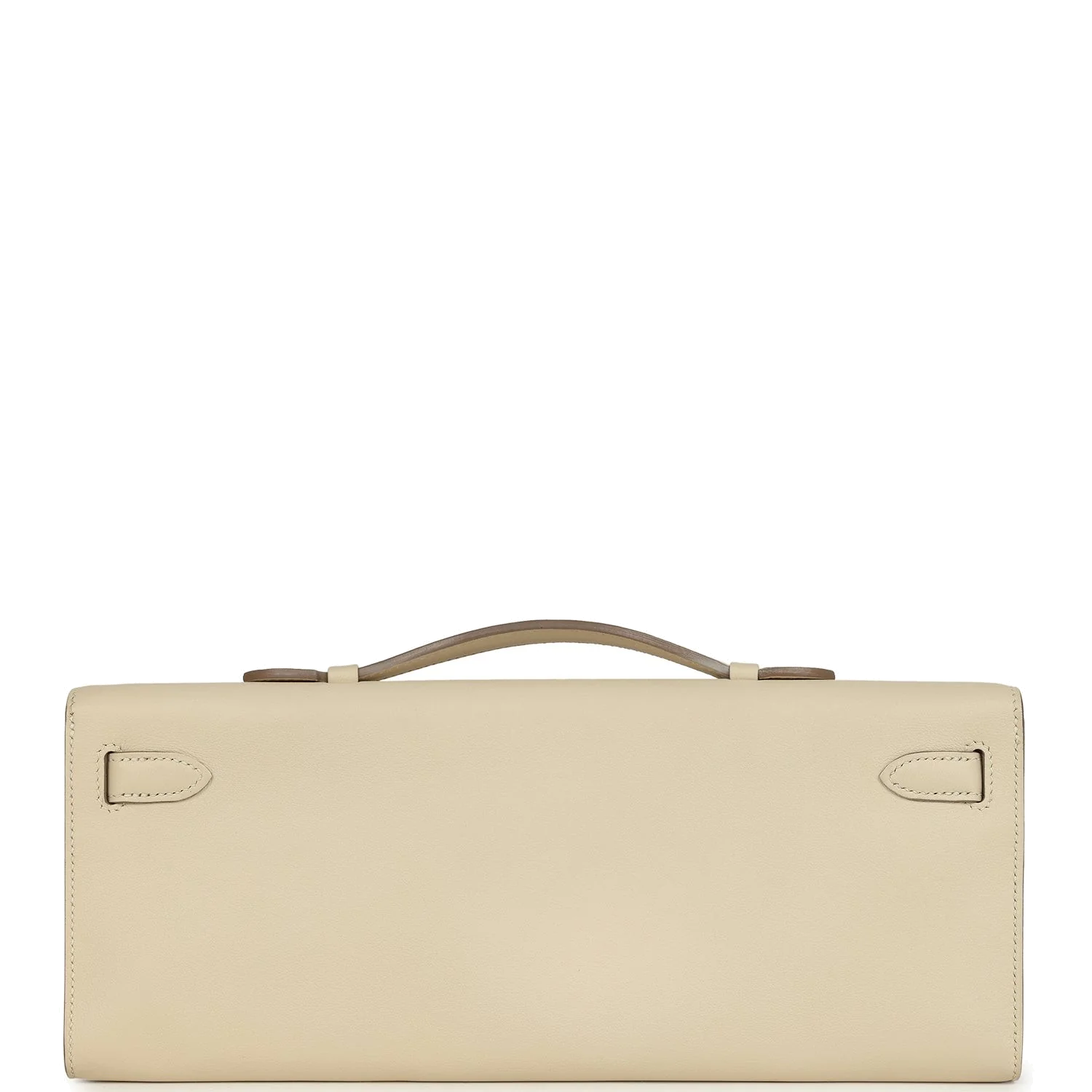 Hermes Kelly Cut Craie Swift Gold Hardware — фото 5
