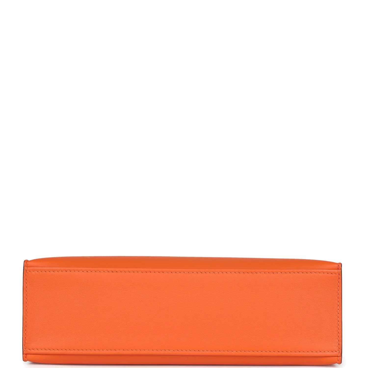 Hermes Special Order (HSS) Kelly Pochette Orange Verso Swift Gold Hardware — фото 7