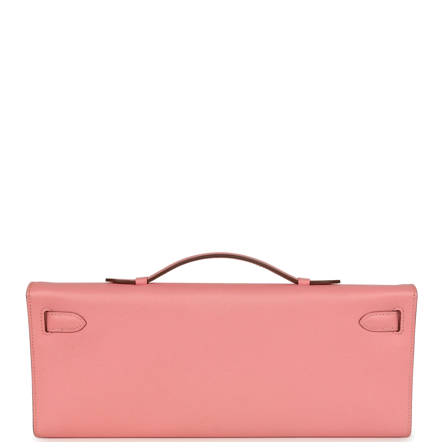 Hermes Kelly Cut Rose Confetti Epsom Palladium Hardware — фото 5