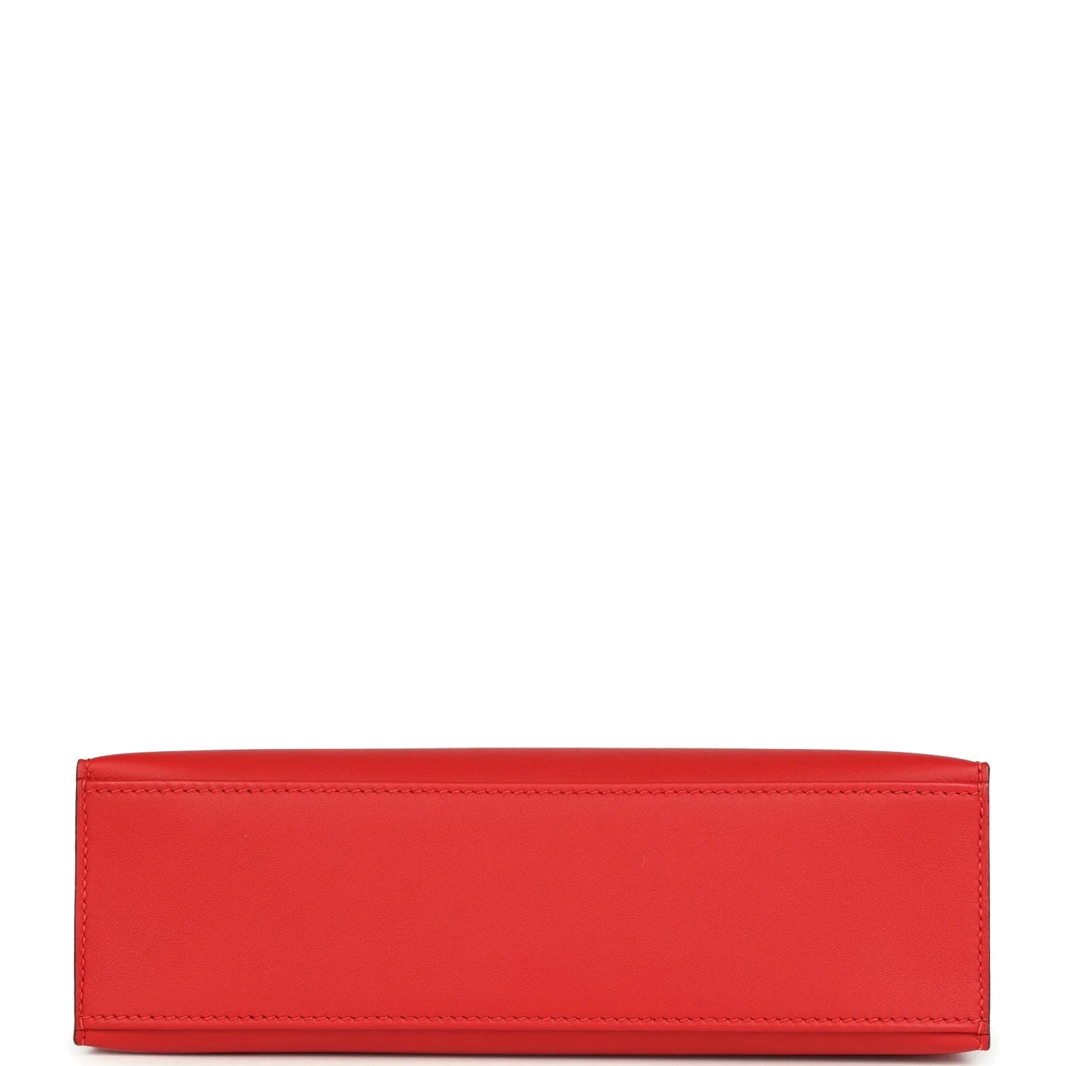 Hermes Kelly Pochette Rouge Radieux Swift Gold Hardware — фото 7