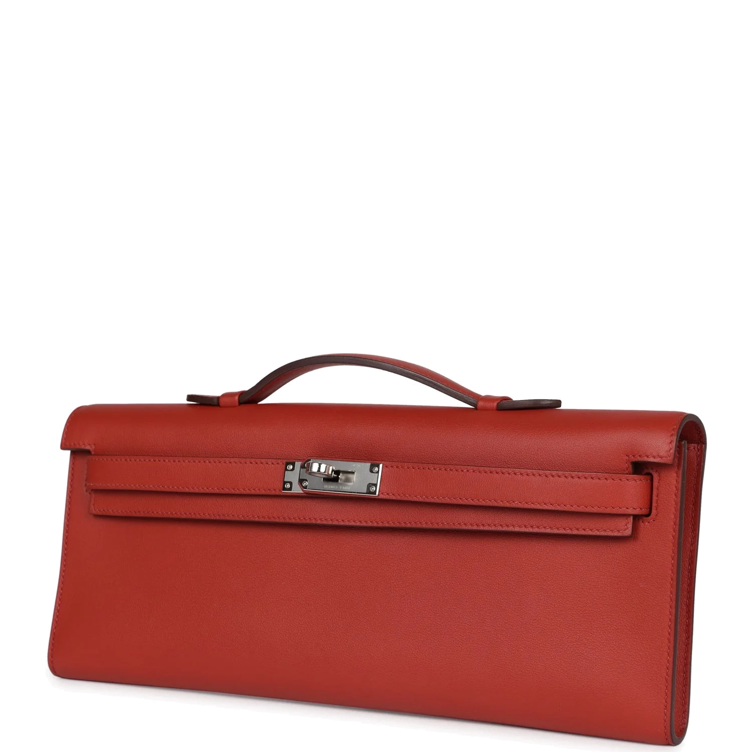 Hermes Kelly Cut Sanguine Swift Palladium Hardware — фото 6