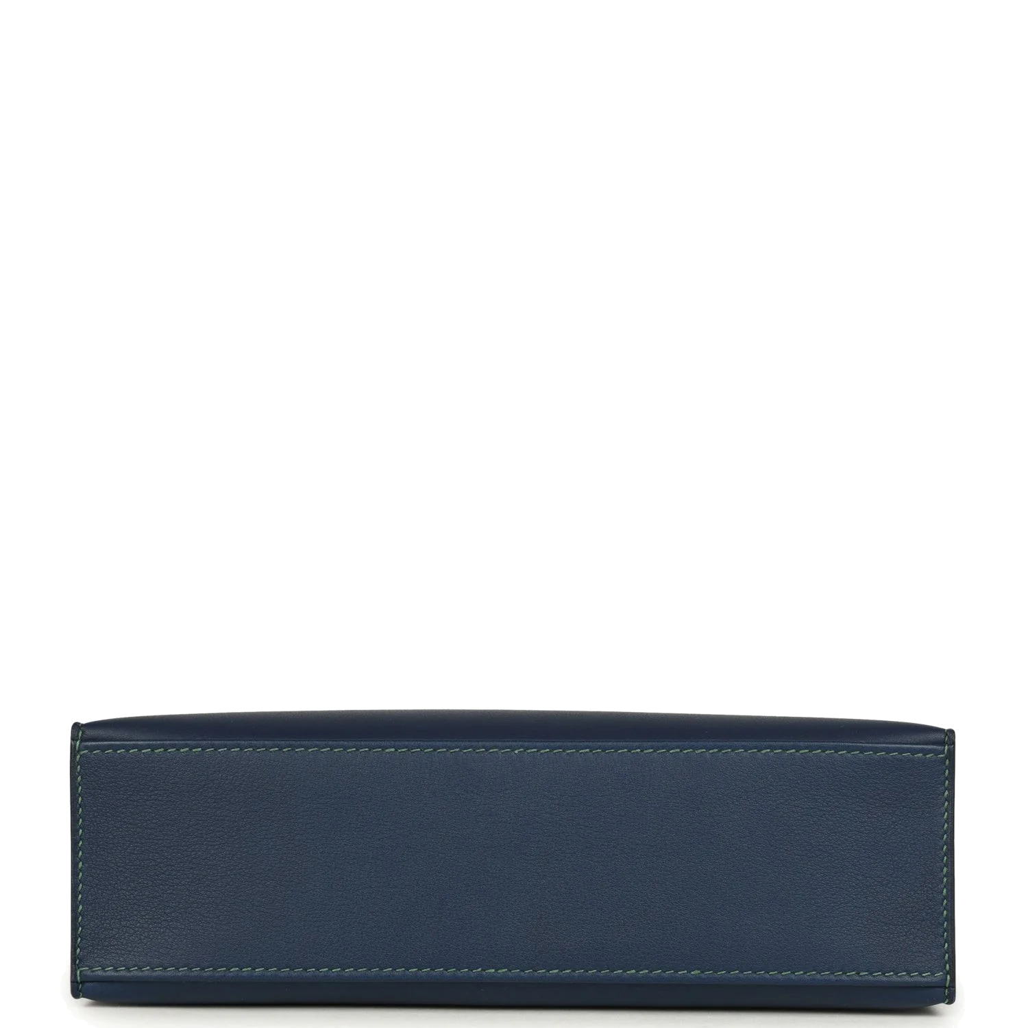 Hermes Special Order (HSS) Kelly Pochette Bleu Navy Verso Swift Rose Gold Hardware — фото 7