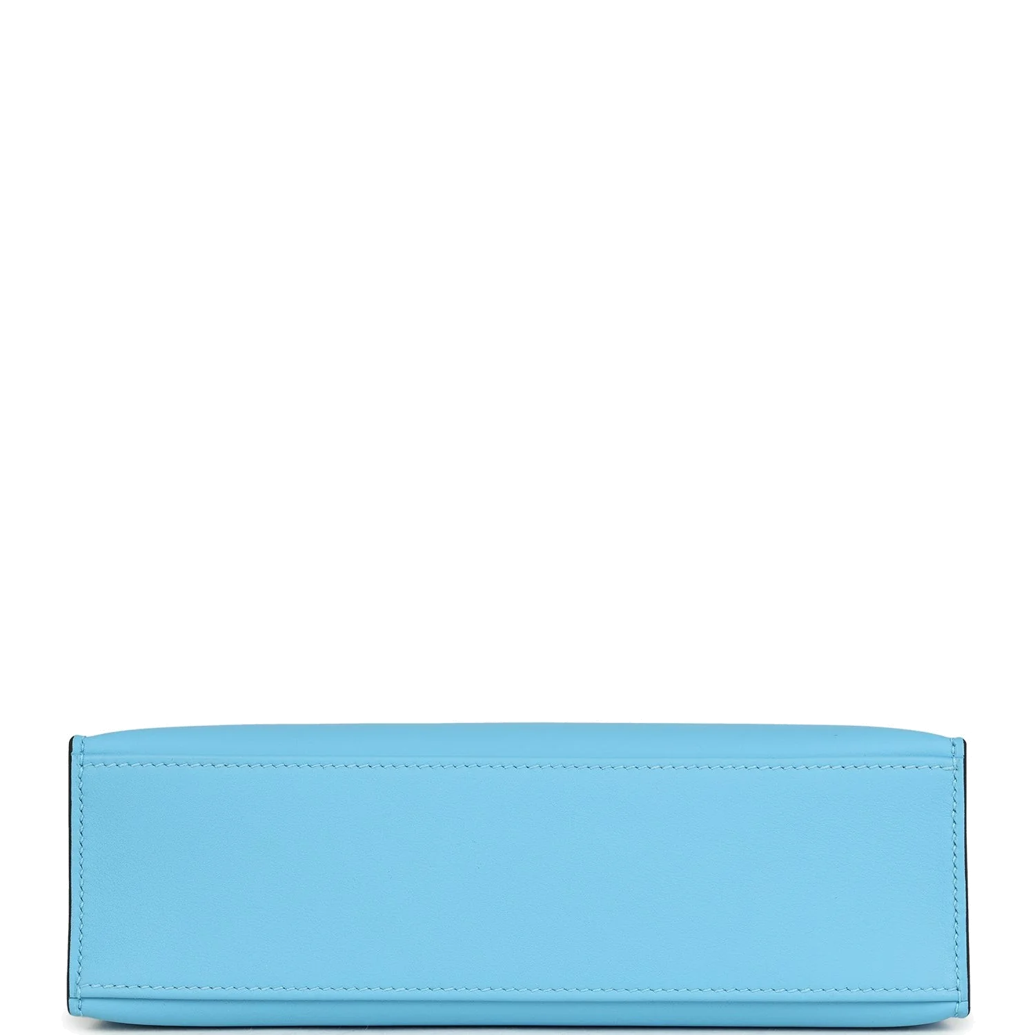 Hermes Kelly Pochette Celeste Swift Palladium Hardware — фото 7