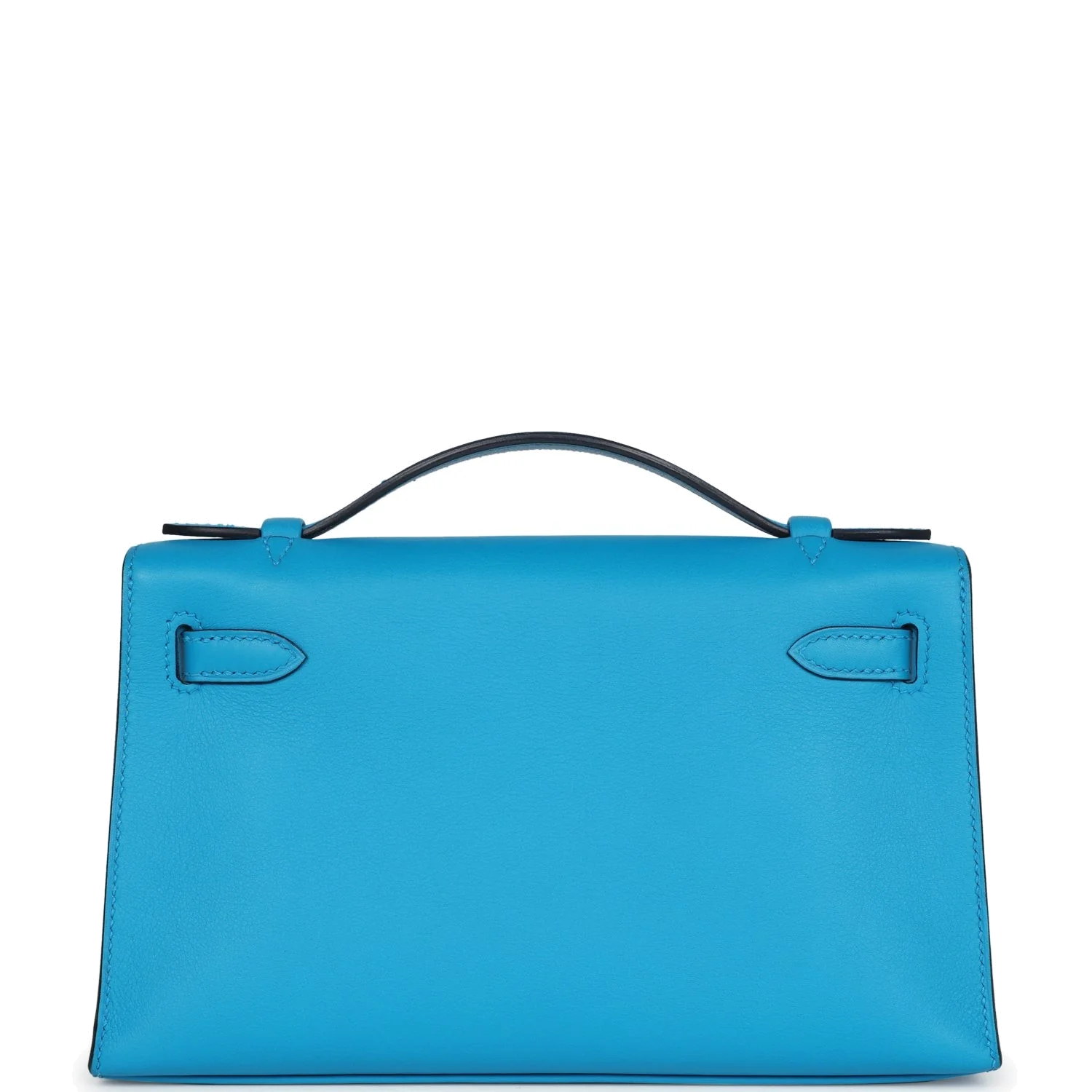 Hermes Kelly Pochette Bleu Frida Swift Gold Hardware — фото 5
