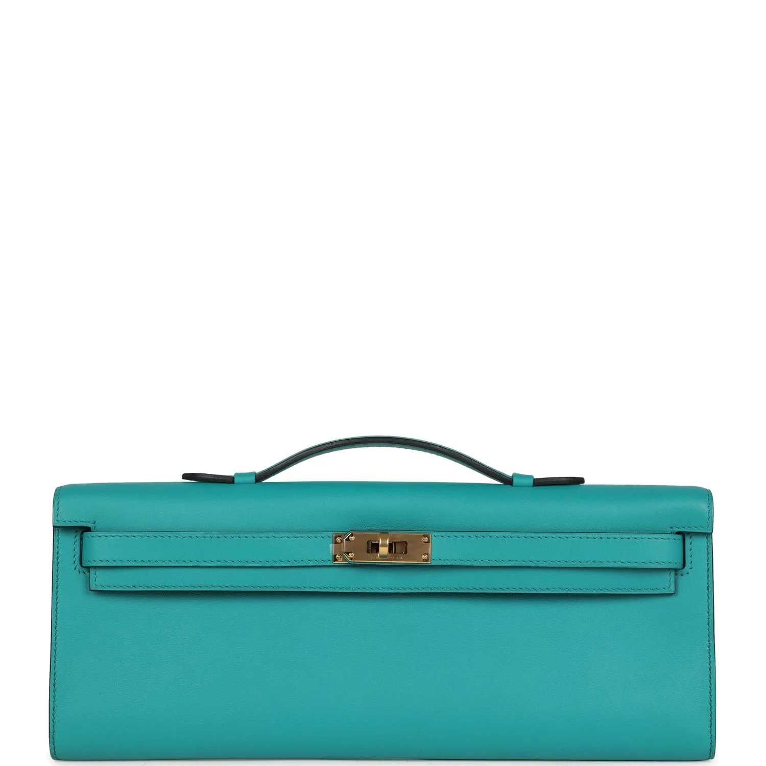 Hermes Kelly Cut Vert Verone Swift Gold Hardware — фото 2