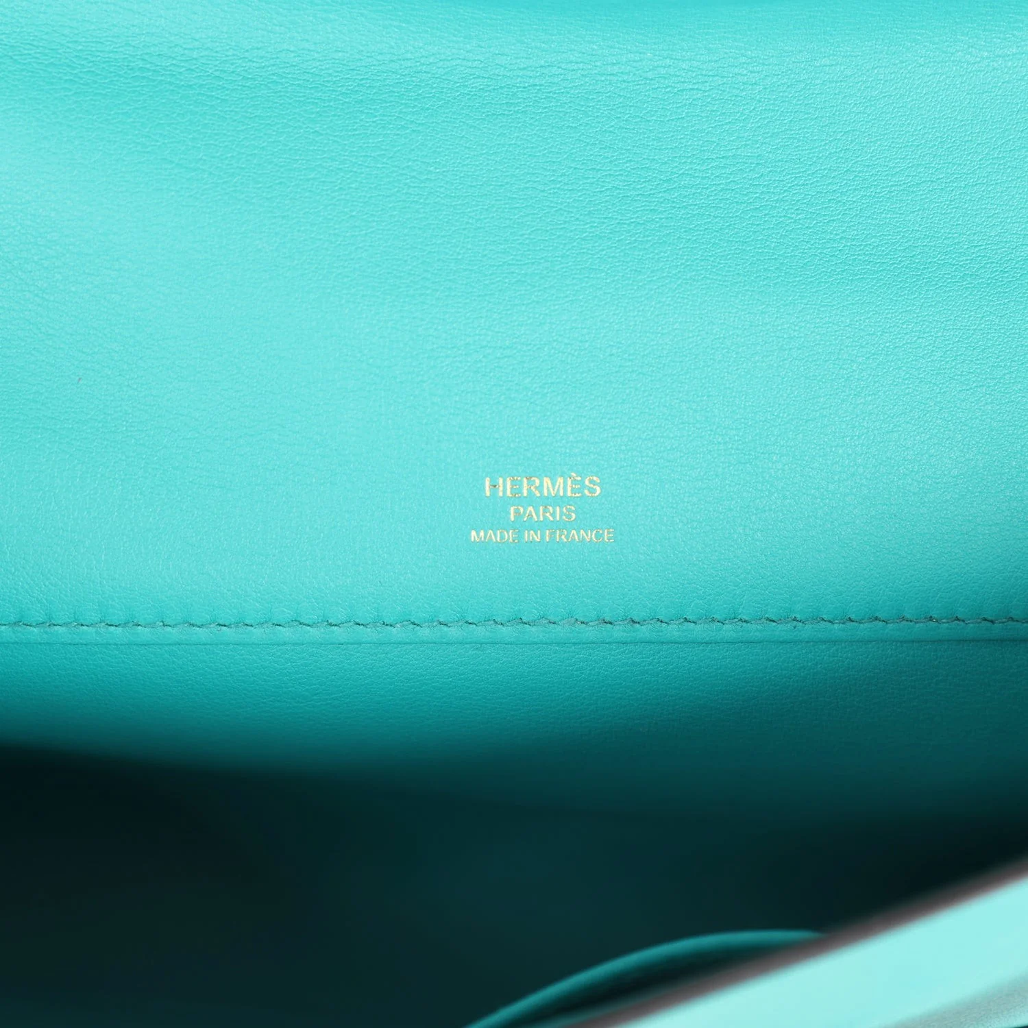 Hermes Kelly Cut Vert Verone Swift Gold Hardware — фото 8