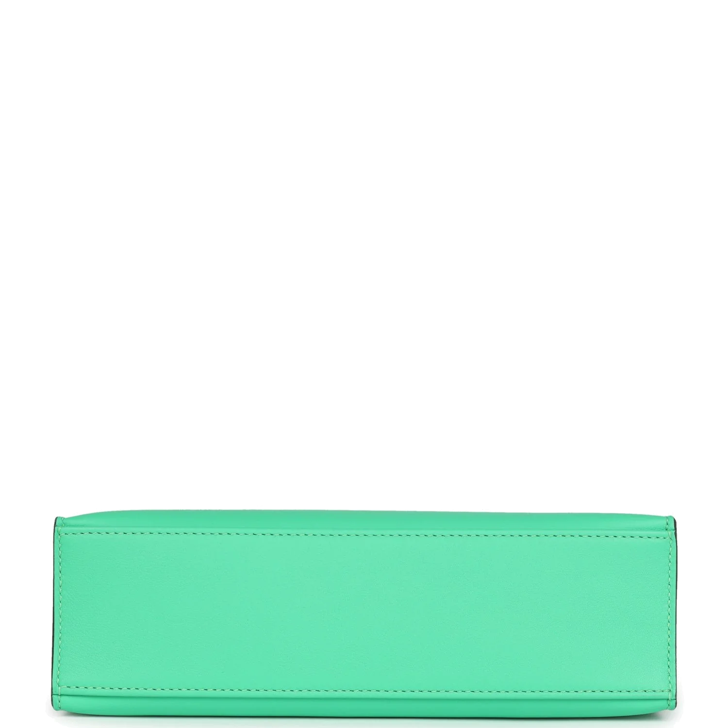 Hermes Kelly Pochette Vert Comics Swift Palladium Hardware — фото 7