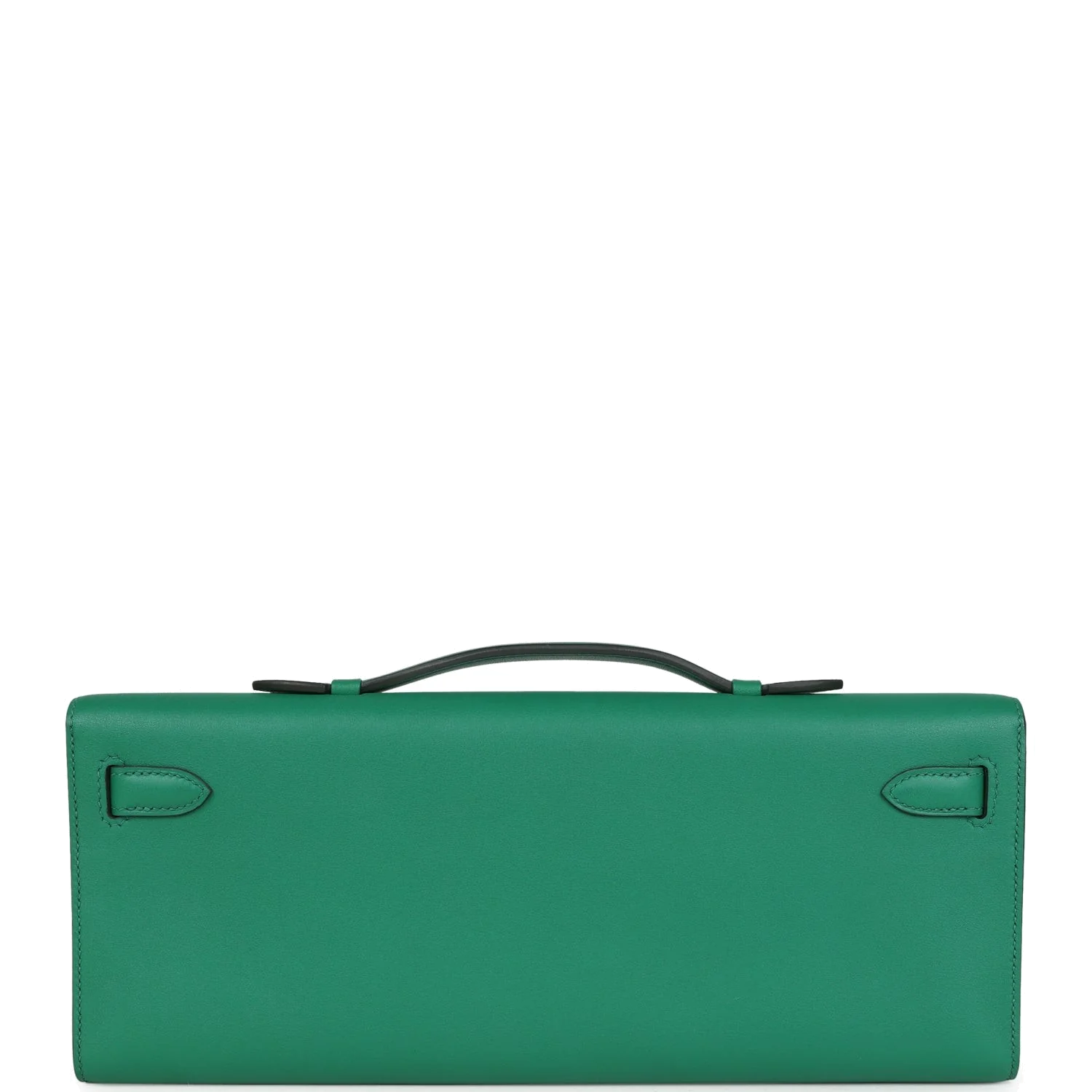 Hermes Kelly Cut Vert Vertigo Swift Palladium Hardware — фото 5