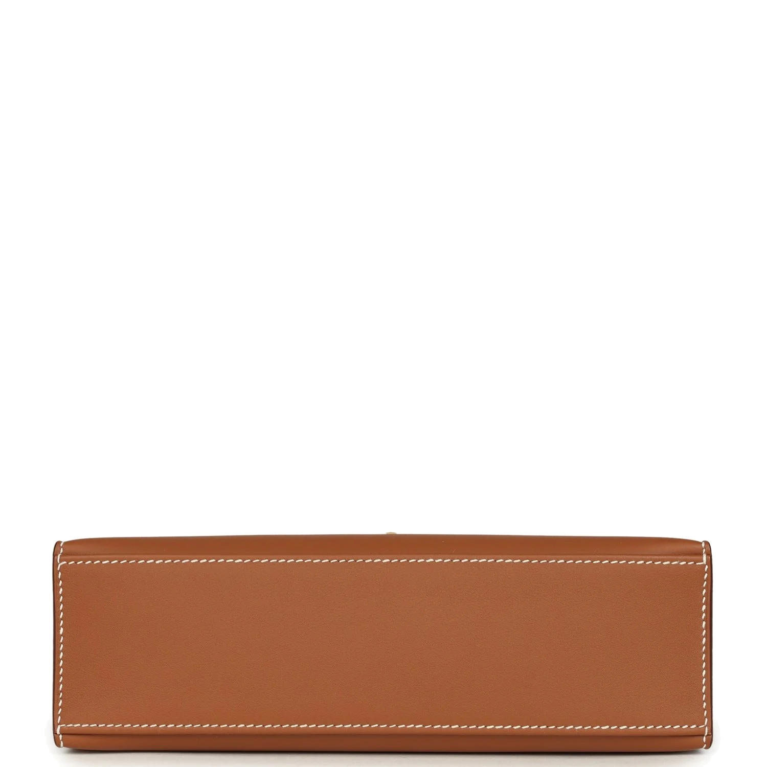Hermes Kelly Pochette Gold Swift Gold Hardware — фото 7