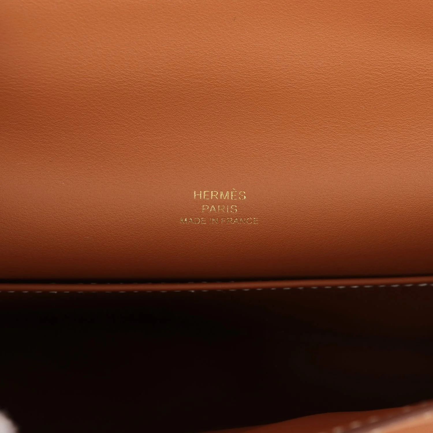 Hermes Kelly Pochette Gold Swift Gold Hardware — фото 8