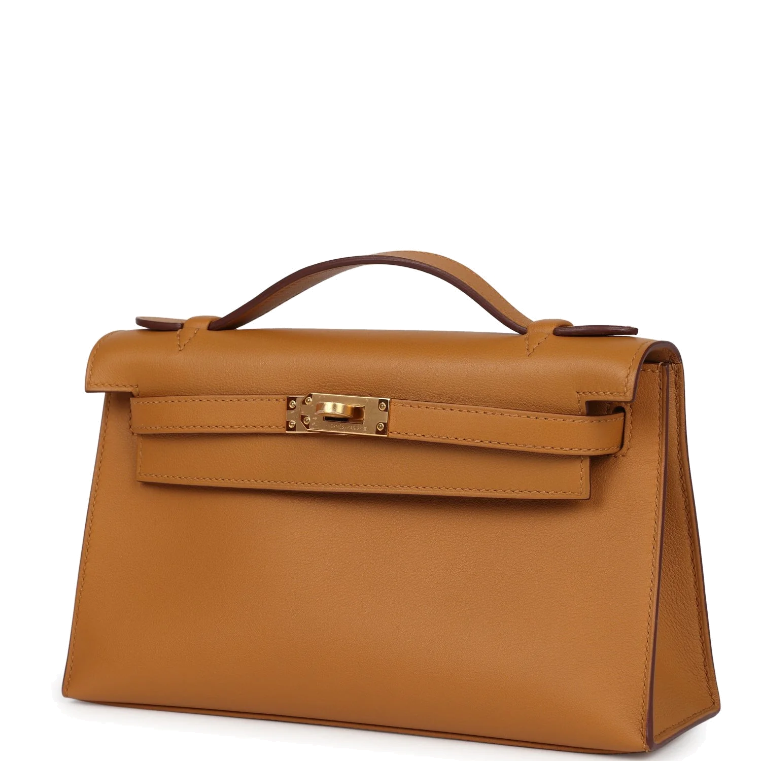 Hermes Kelly Pochette Sesame Swift Gold Hardware — фото 6