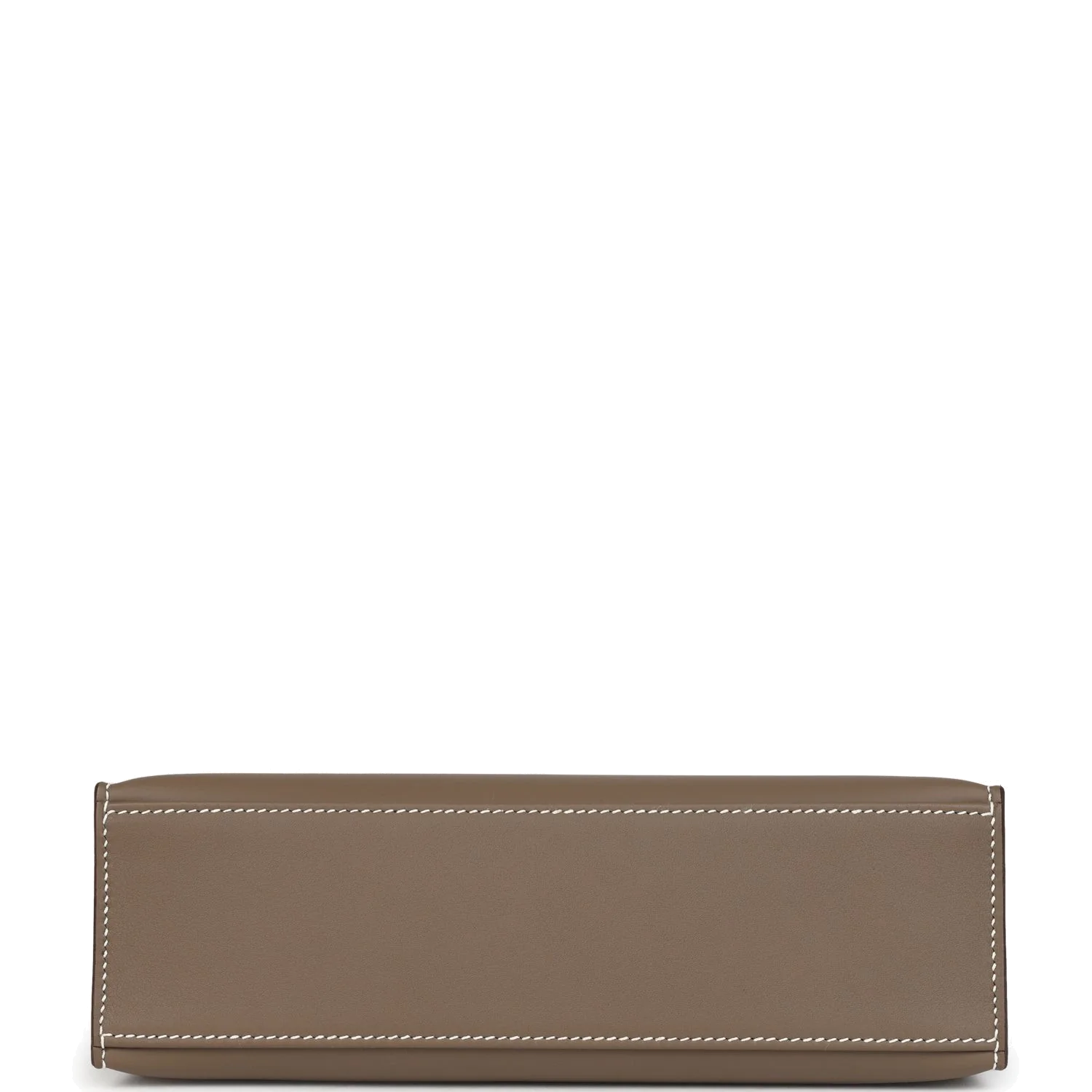Hermes Kelly Pochette Etoupe Swift Gold Hardware — фото 7
