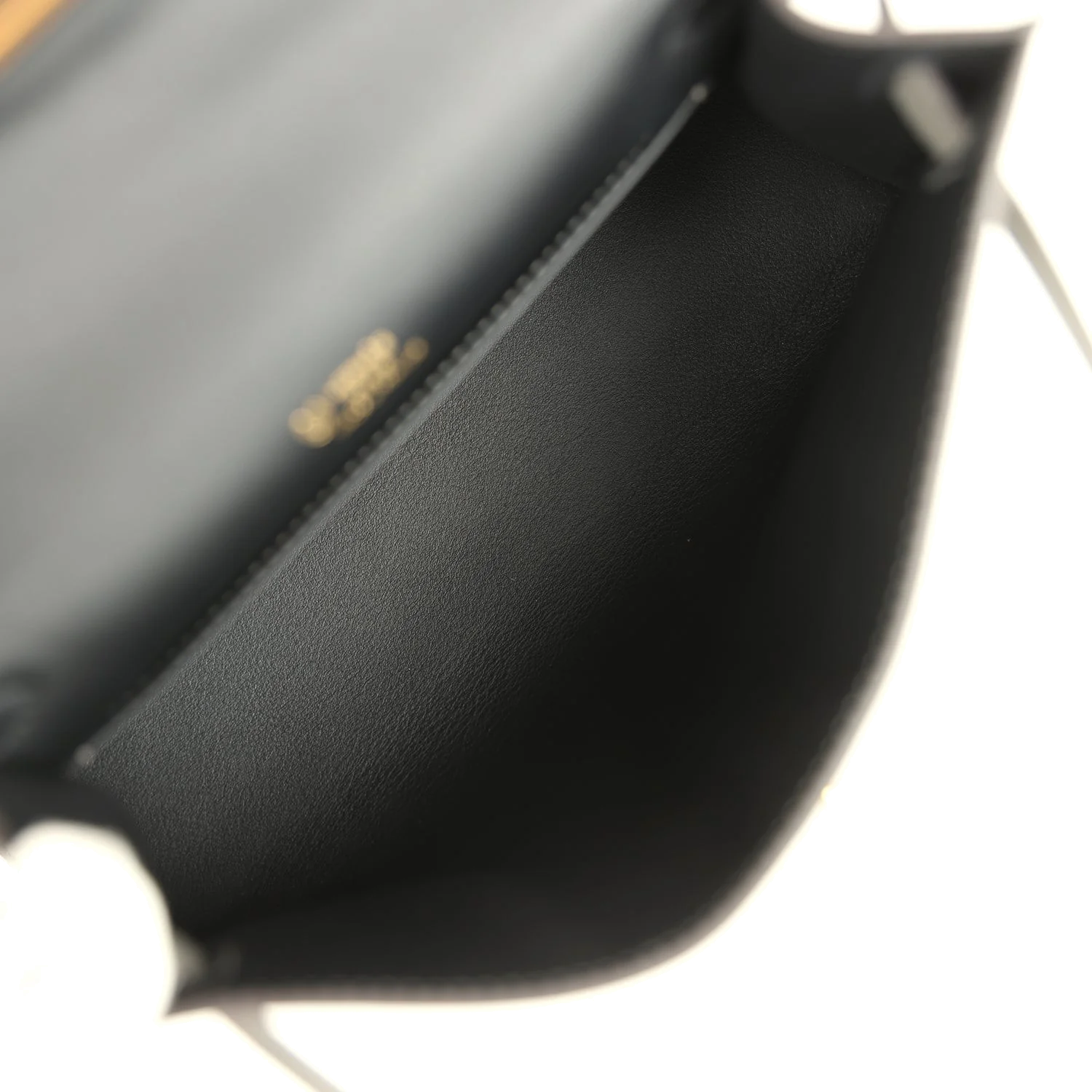 Hermes Special Order (HSS) Kelly Pochette Gris Meyer Verso Swift Gold Hardware — фото 8