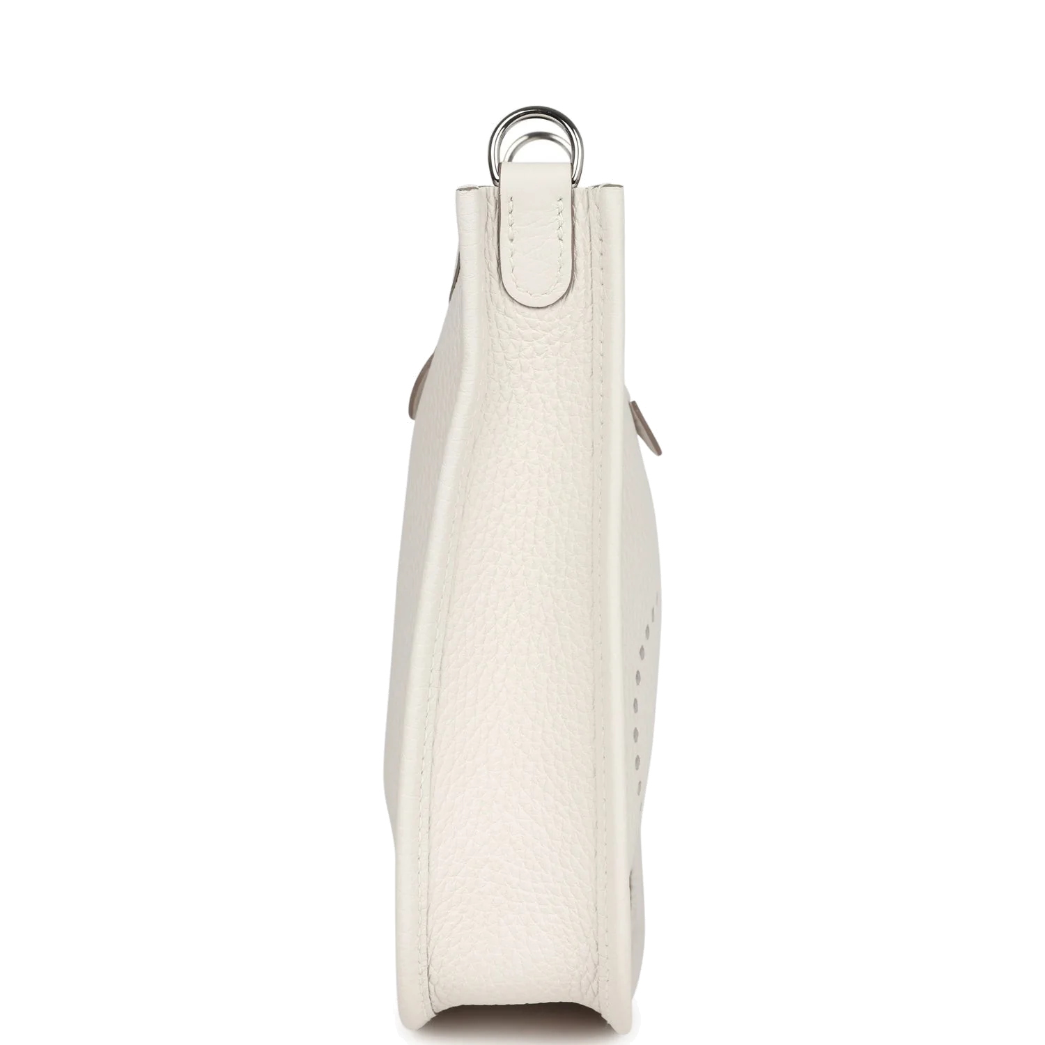 Hermes Evelyne TPM Gris Pale Clemence Palladium Hardware — фото 4