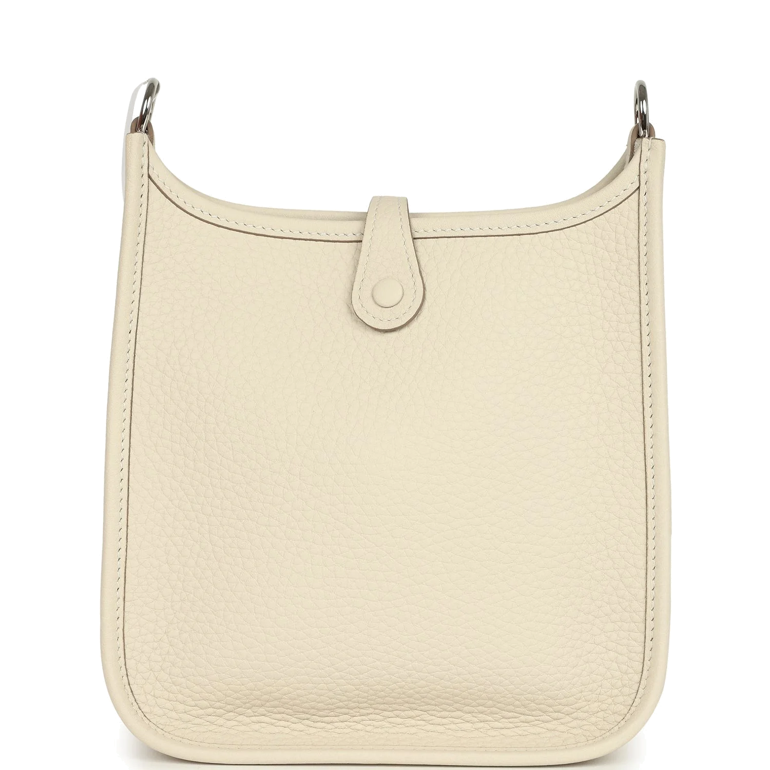 Hermes Evelyne TPM Craie Clemence Palladium Hardware — фото 5