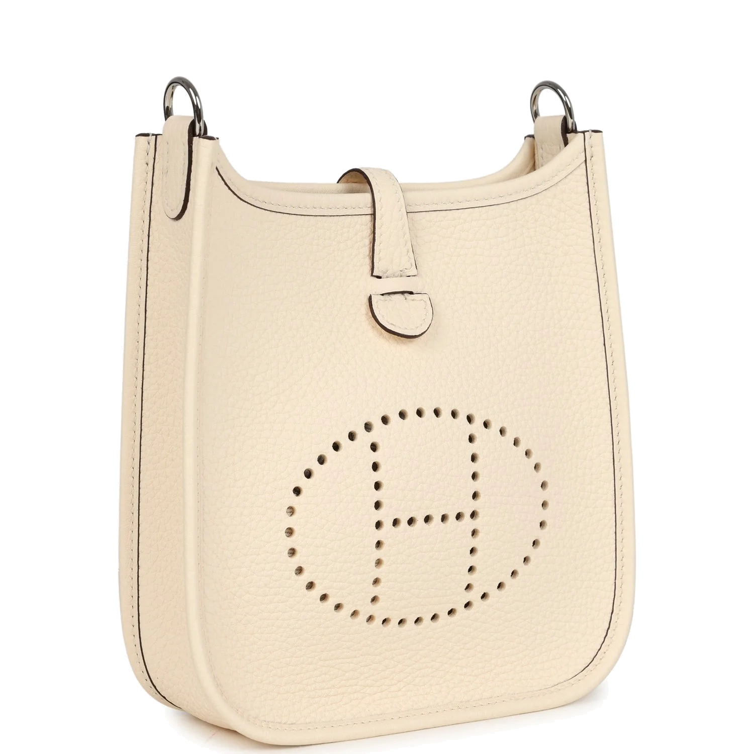 Hermes Evelyne TPM Nata Clemence Palladium Hardware — фото 3