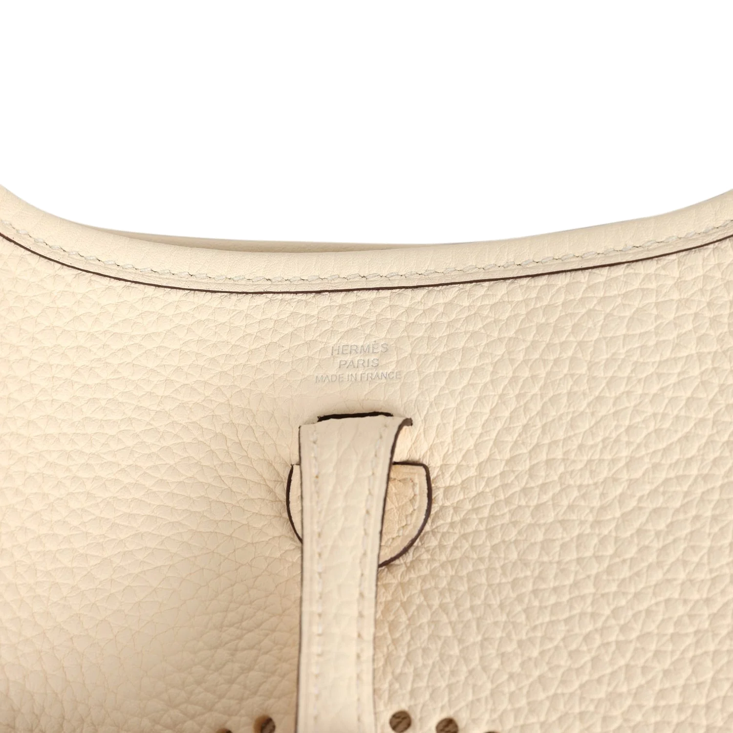 Hermes Evelyne TPM Nata Clemence Palladium Hardware — фото 8