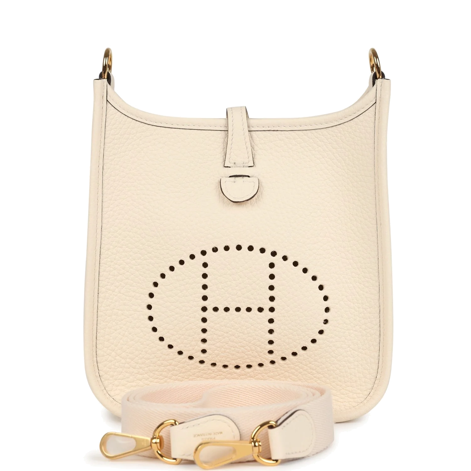 Hermes Evelyne TPM Nata Clemence Gold Hardware — фото 2