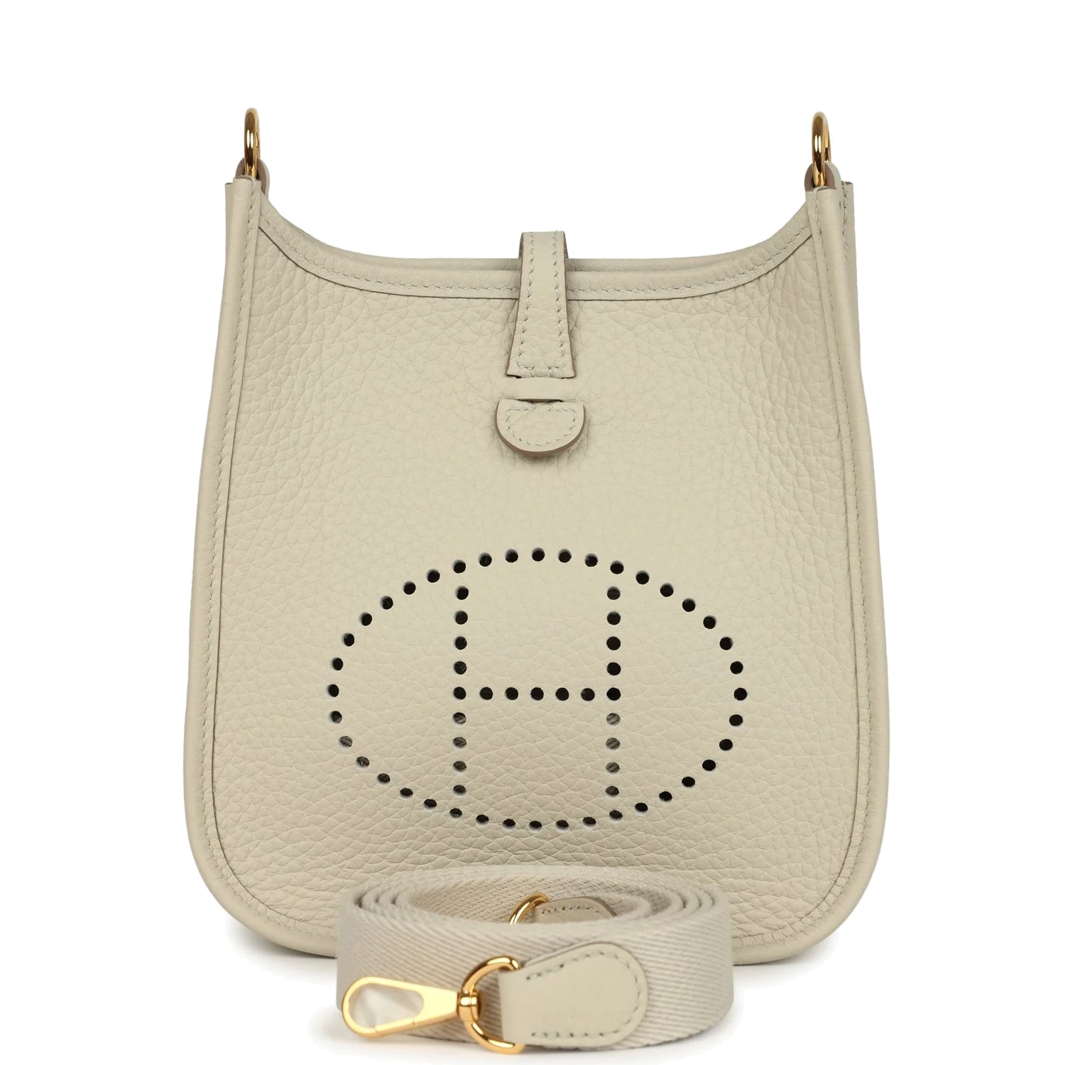 Hermes Evelyne TPM Beton Clemence Gold Hardware