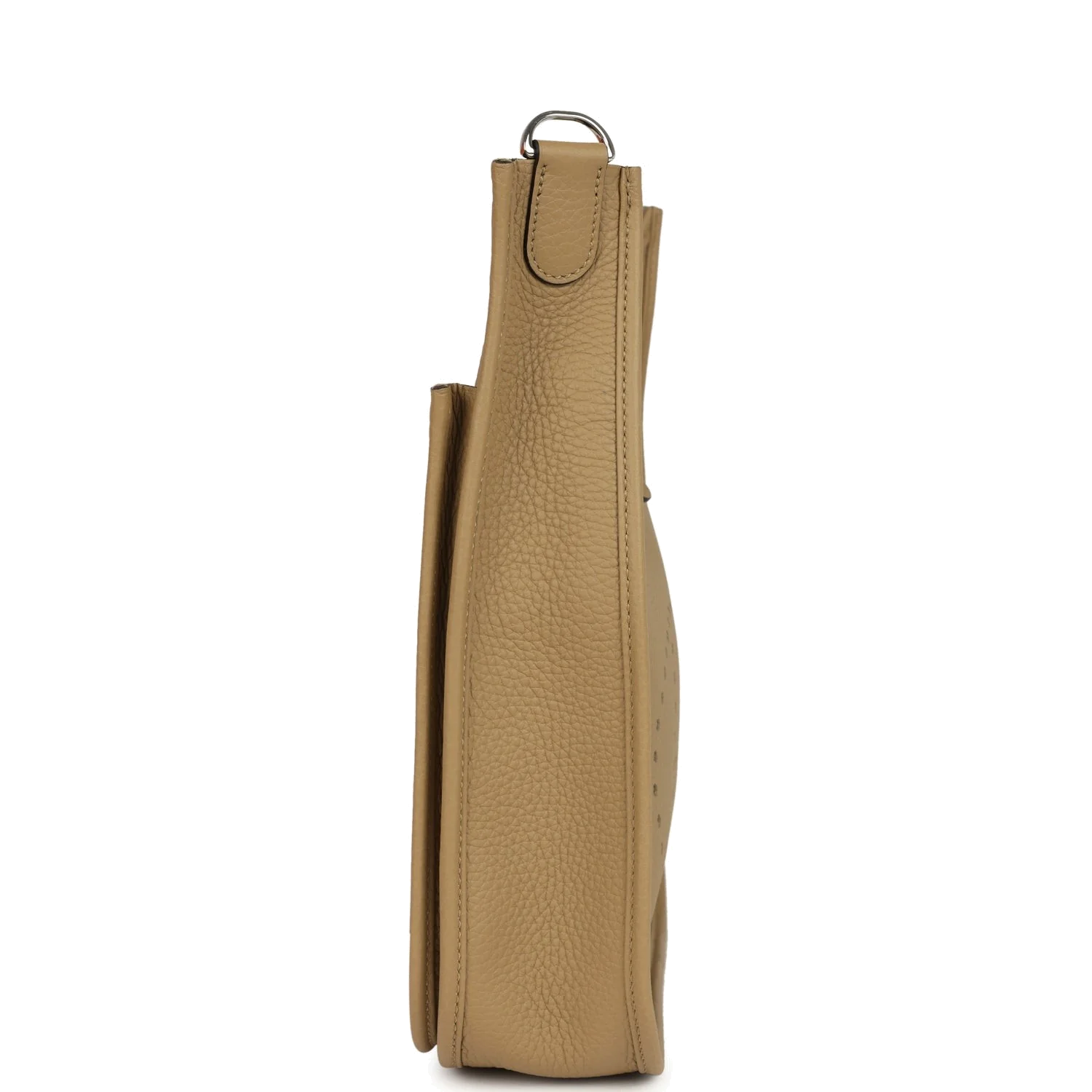 Hermes Evelyne III PM Poussiere Clemence Palladium Hardware — фото 4