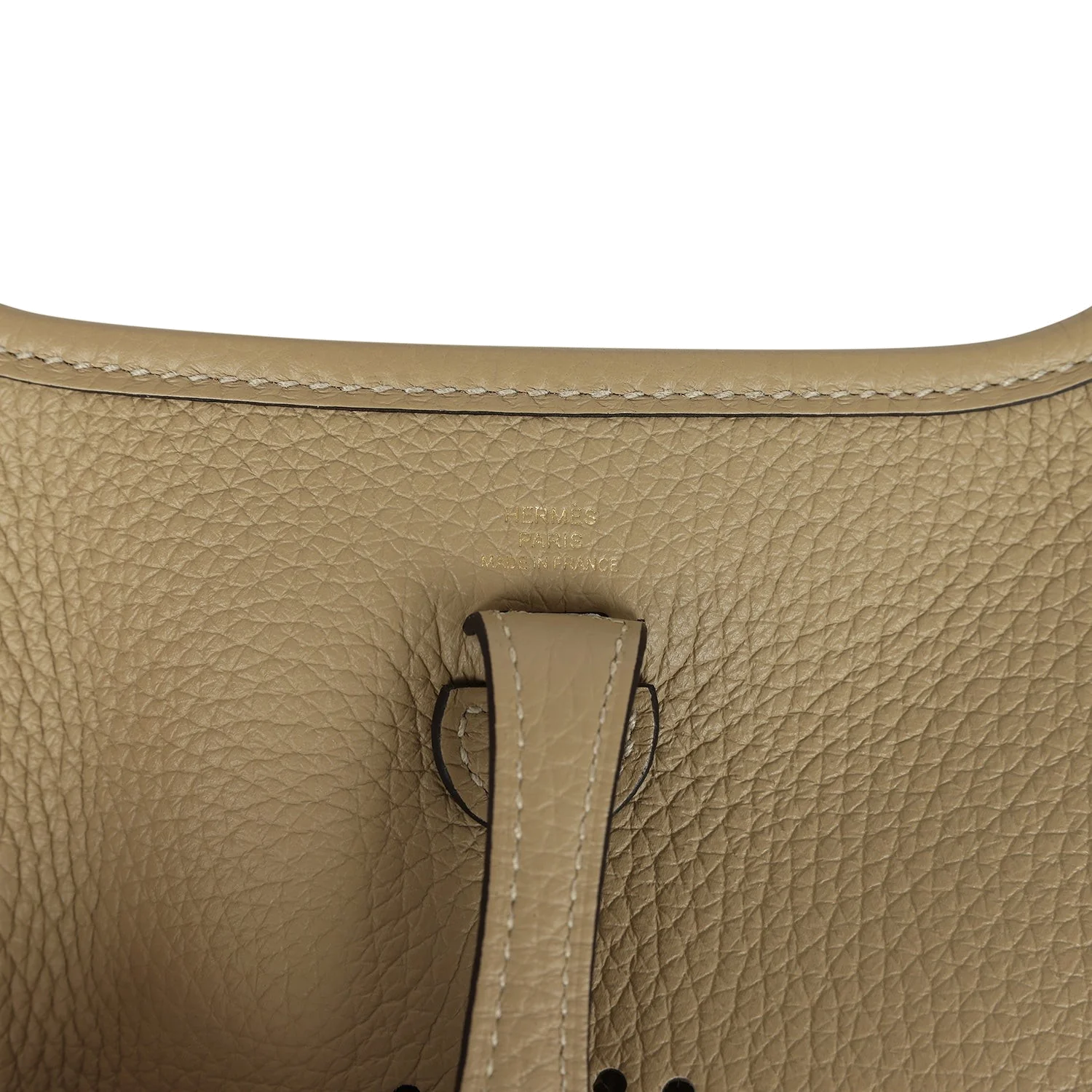 Hermes Evelyne TPM Trench Clemence Gold Hardware — фото 8