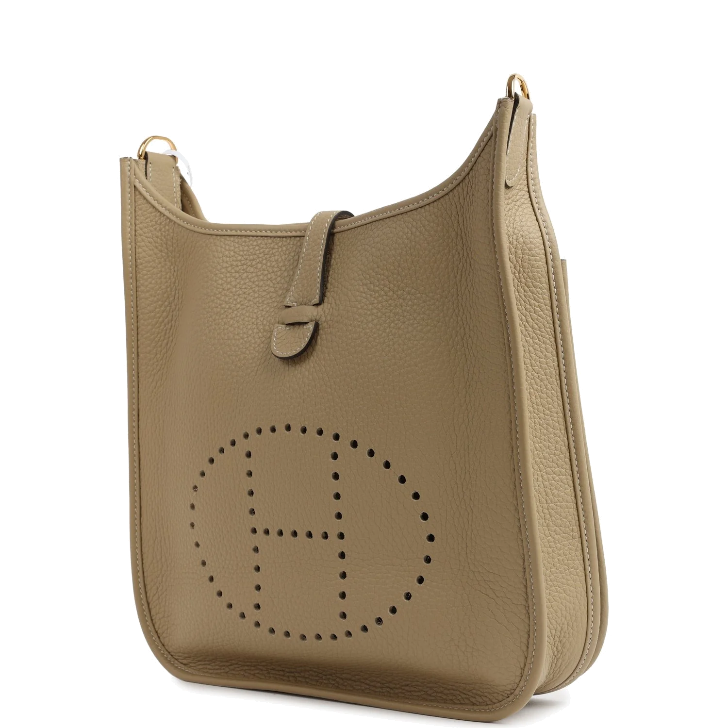 Hermes Evelyne III PM Trench Clemence Gold Hardware — фото 4
