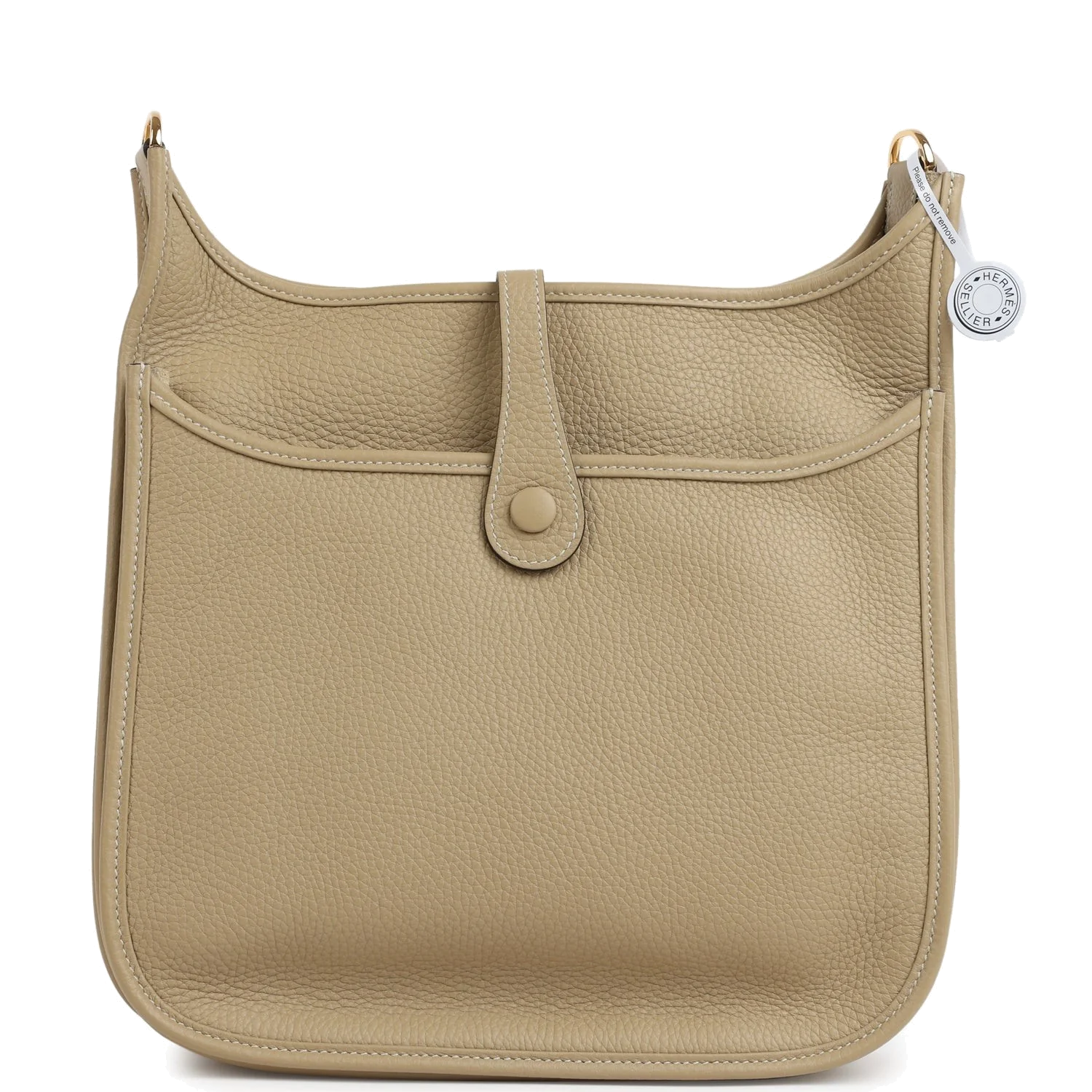 Hermes Evelyne III PM Trench Clemence Gold Hardware — фото 6