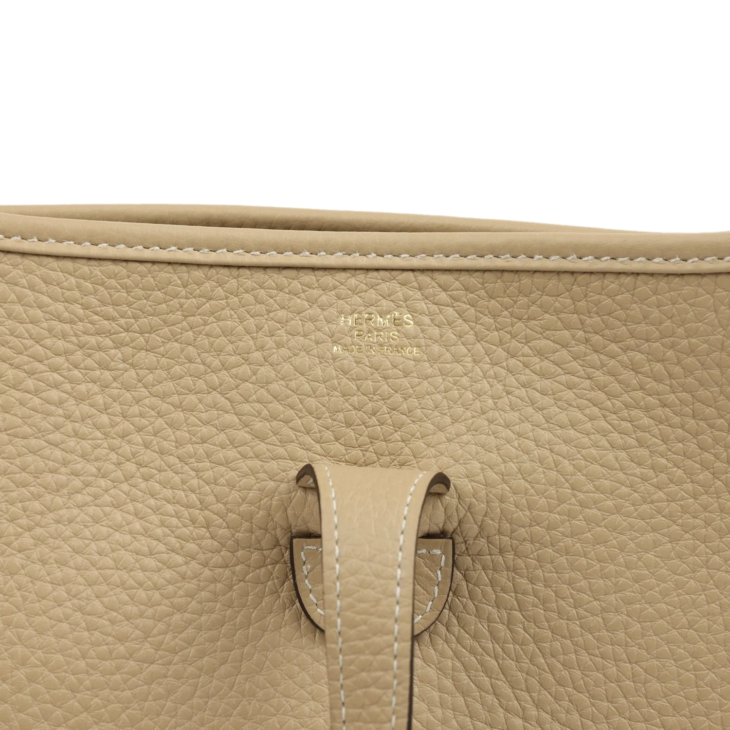 Hermes Evelyne III PM Trench Clemence Gold Hardware — фото 8