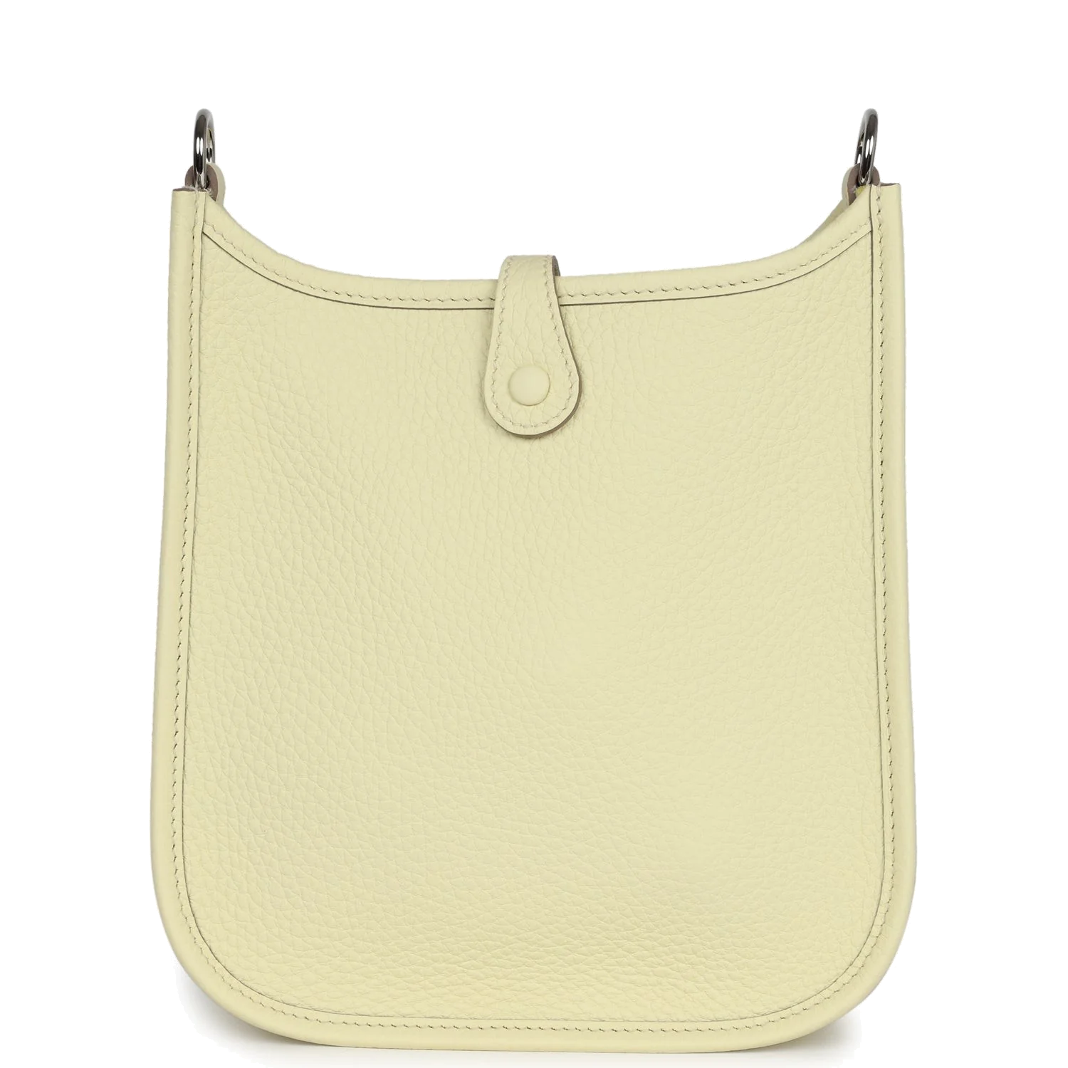 Hermes Evelyne TPM Jaune Milton Clemence Palladium Hardware — фото 5
