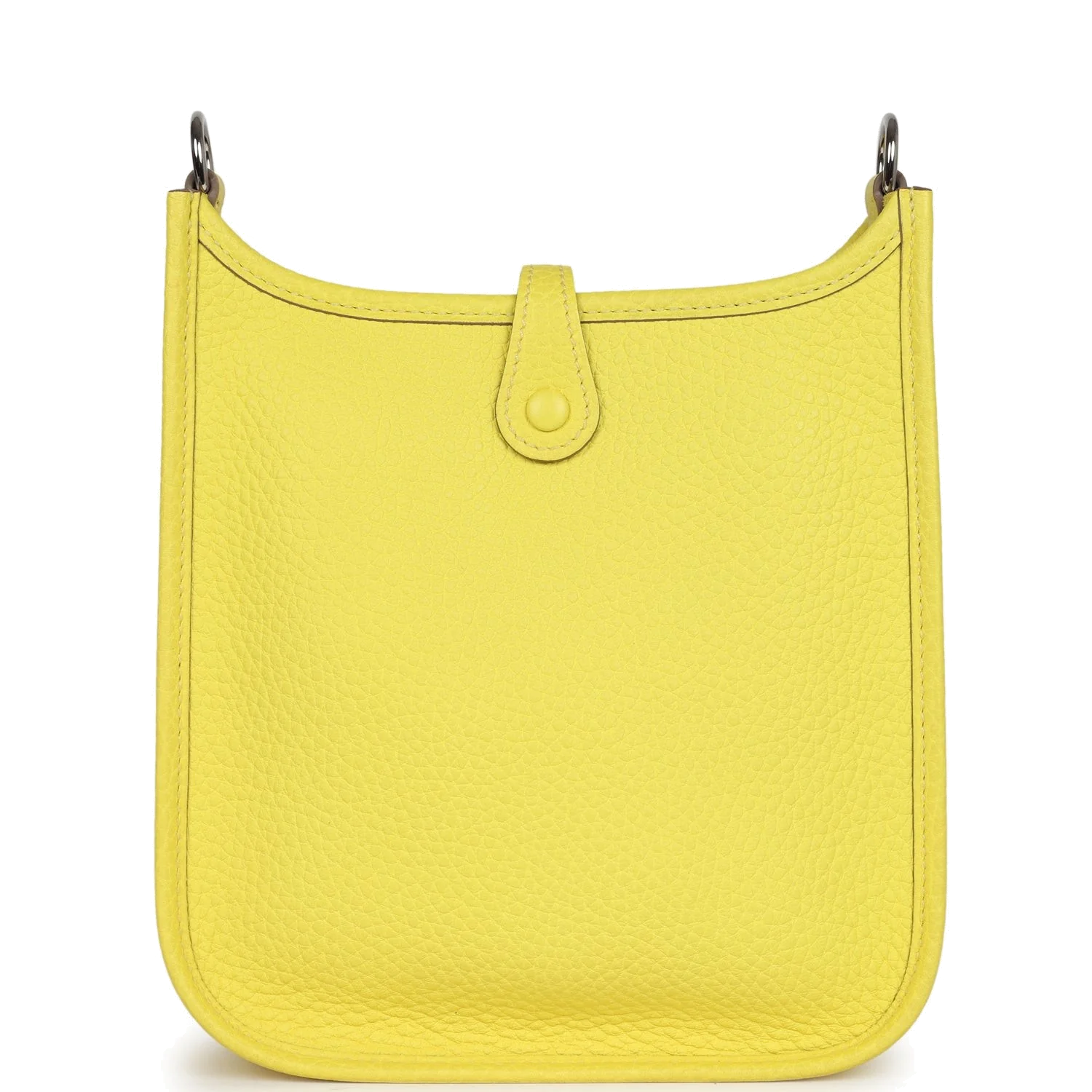 Hermes Evelyne TPM Lime Clemence Palladium Hardware — фото 5