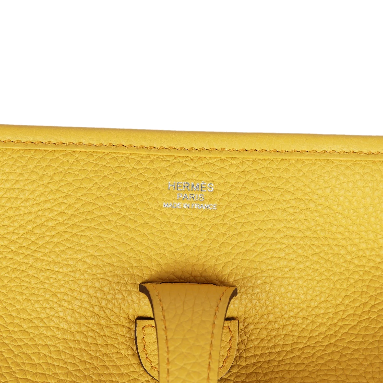 Hermes Evelyne III PM Sun Clemence Palladium Hardware — фото 8