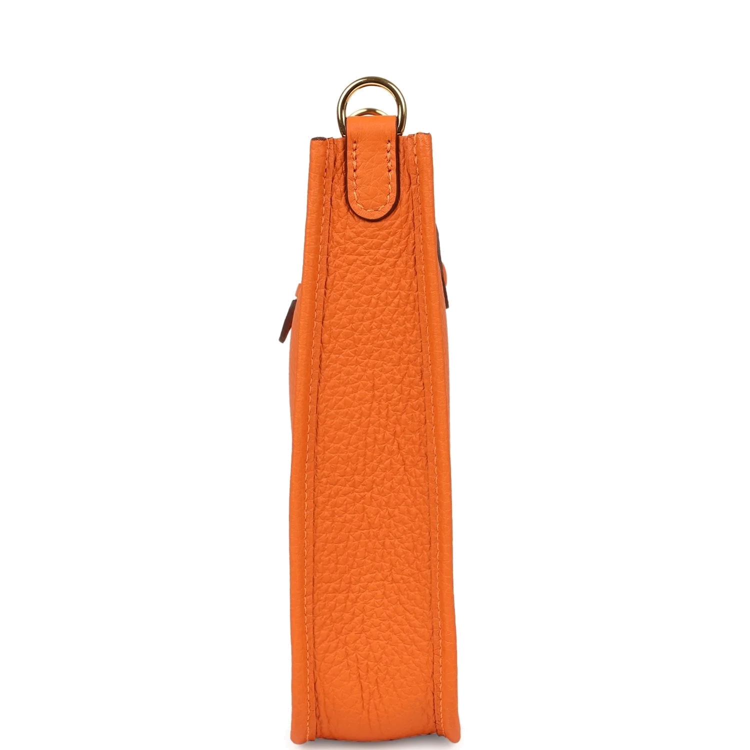 Hermes Evelyne TPM Orange Clemence Gold Hardware — фото 4