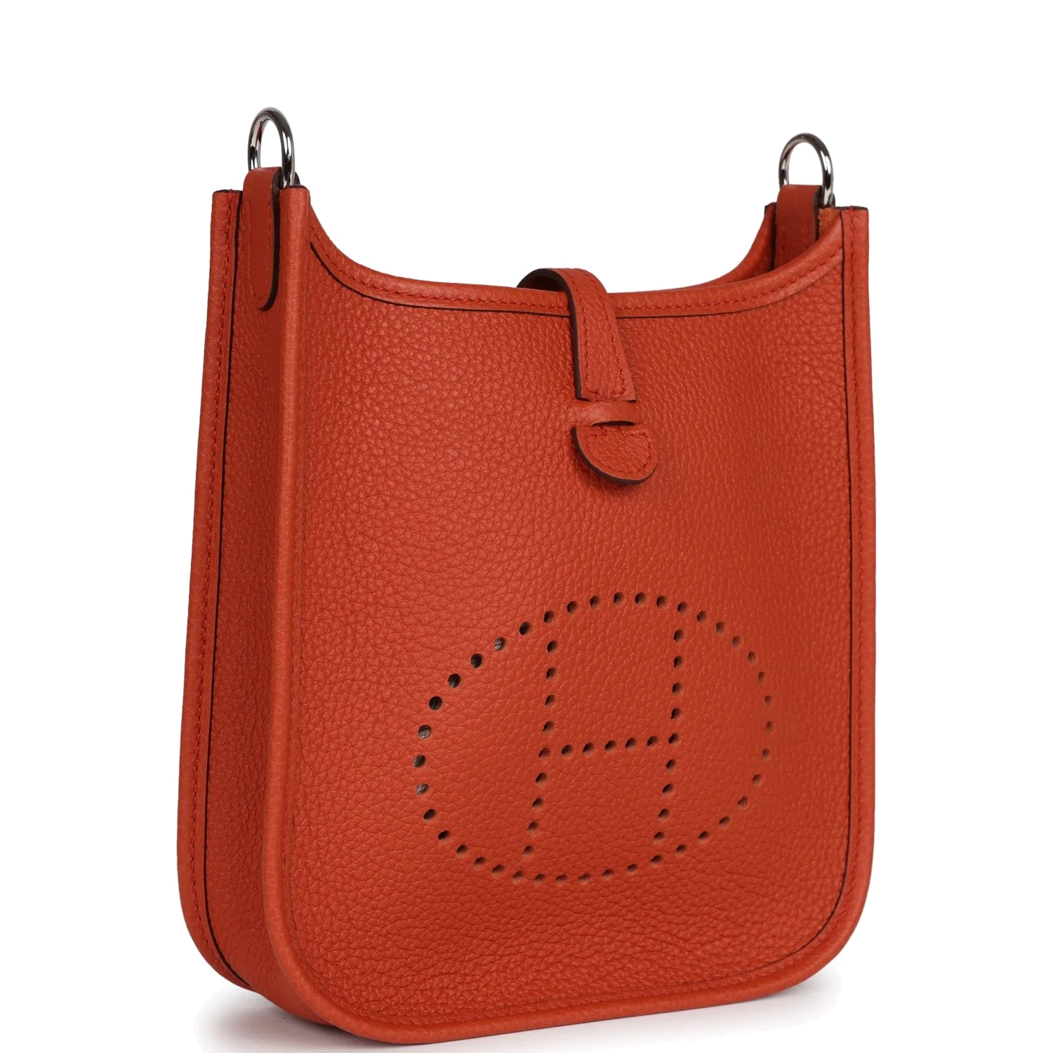 Hermes Evelyne TPM Terre Battue Maurice Palladium Hardware — фото 3