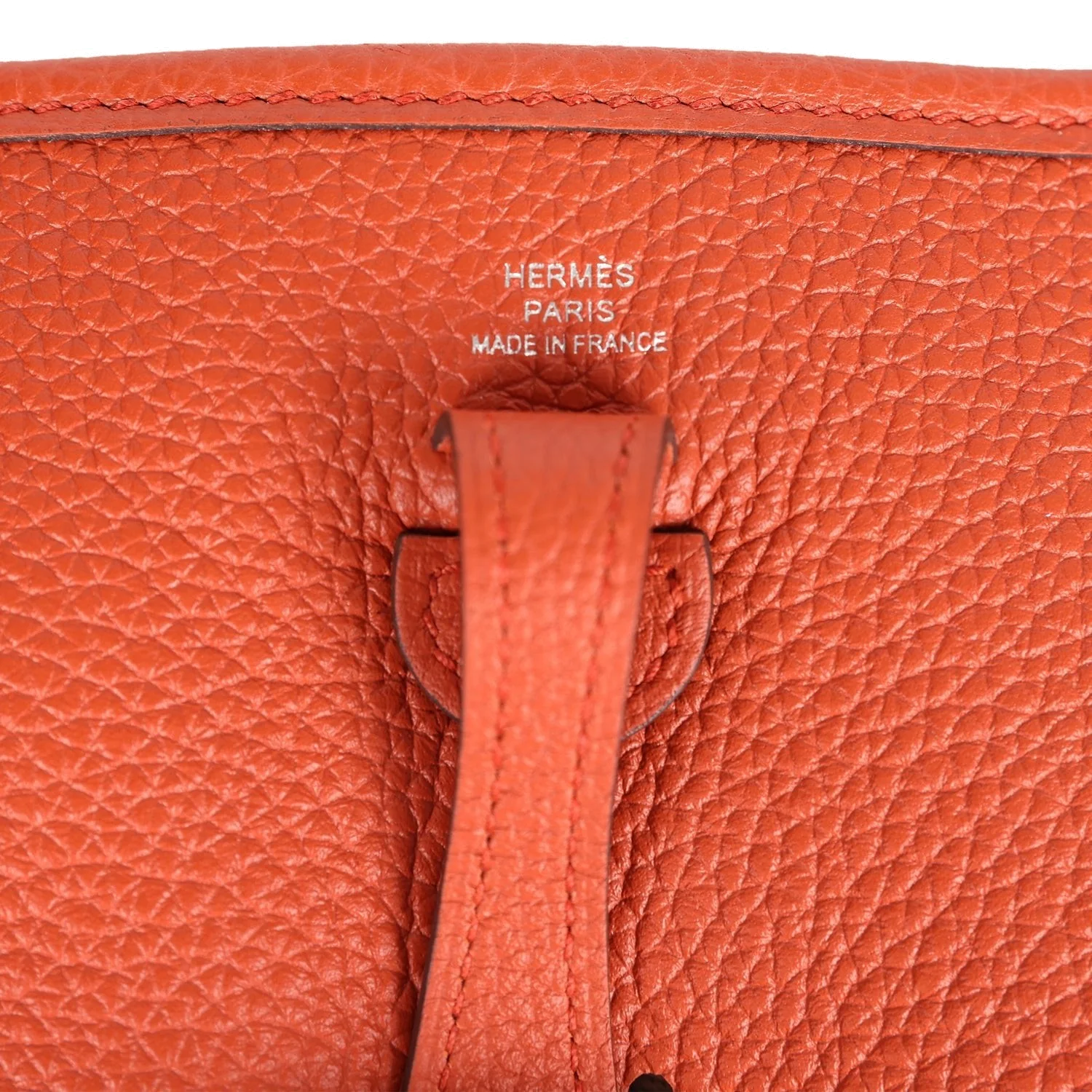 Hermes Evelyne TPM Terre Battue Maurice Palladium Hardware — фото 8