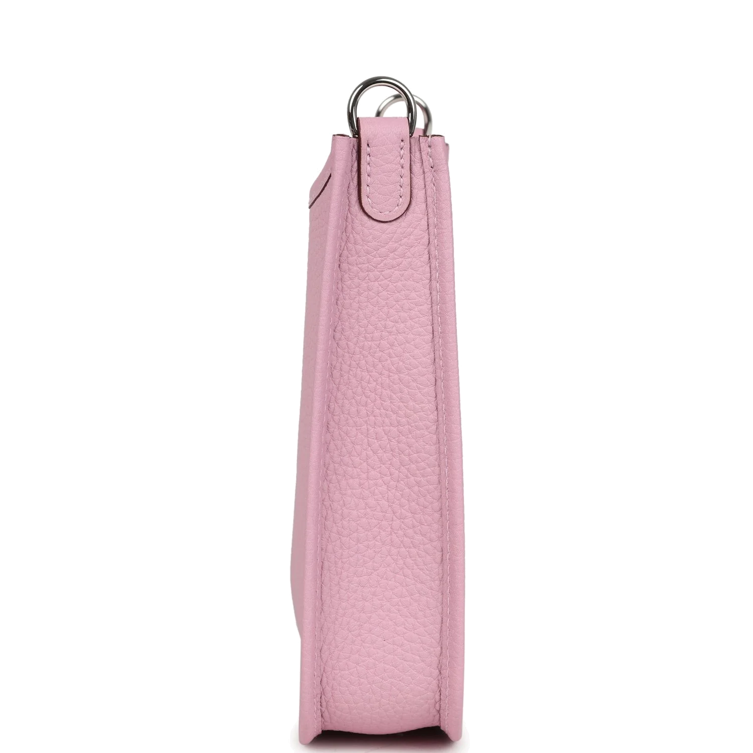 Hermes Evelyne TPM Mauve Sylvestre Clemence Palladium Hardware — фото 4