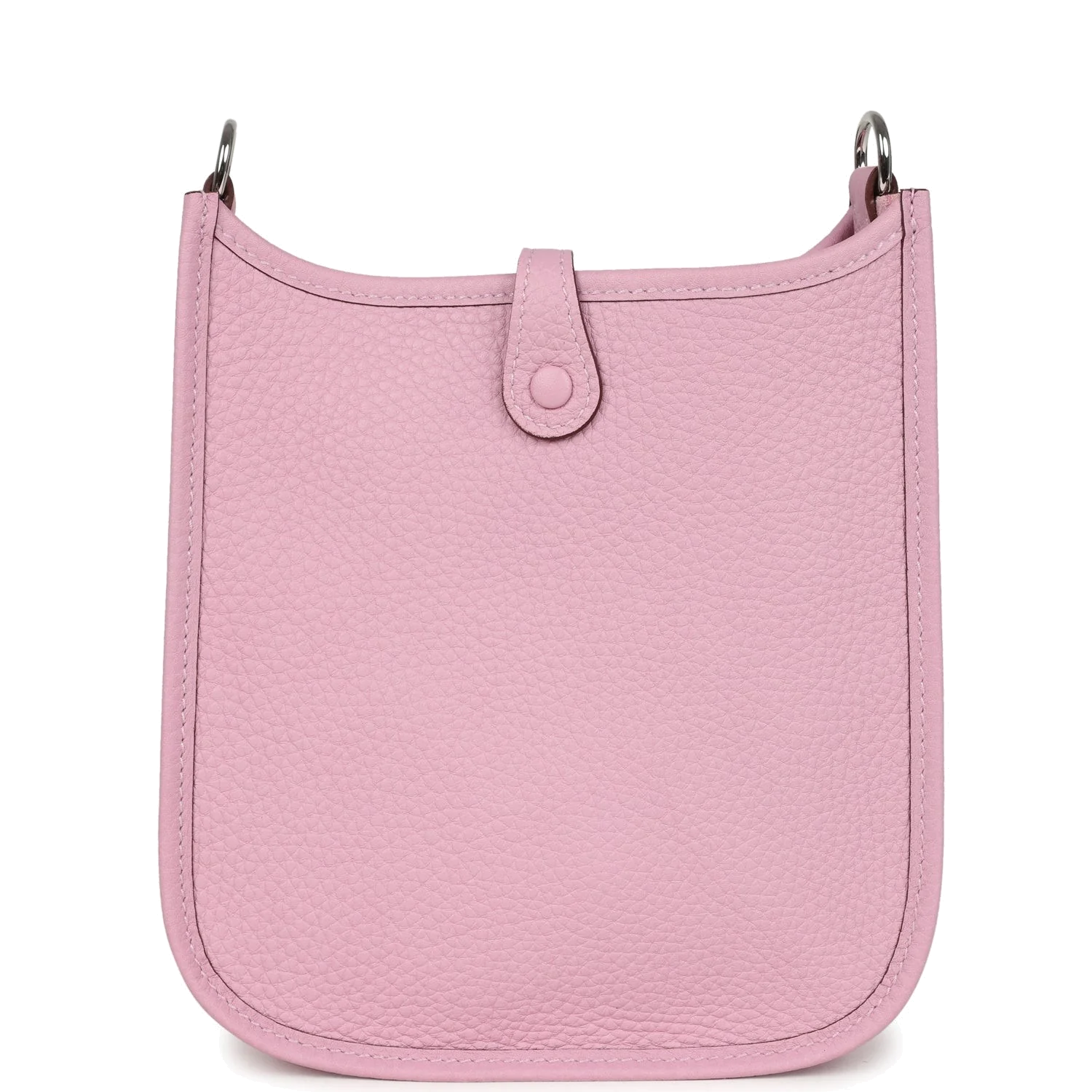 Hermes Evelyne TPM Mauve Sylvestre Clemence Palladium Hardware — фото 5
