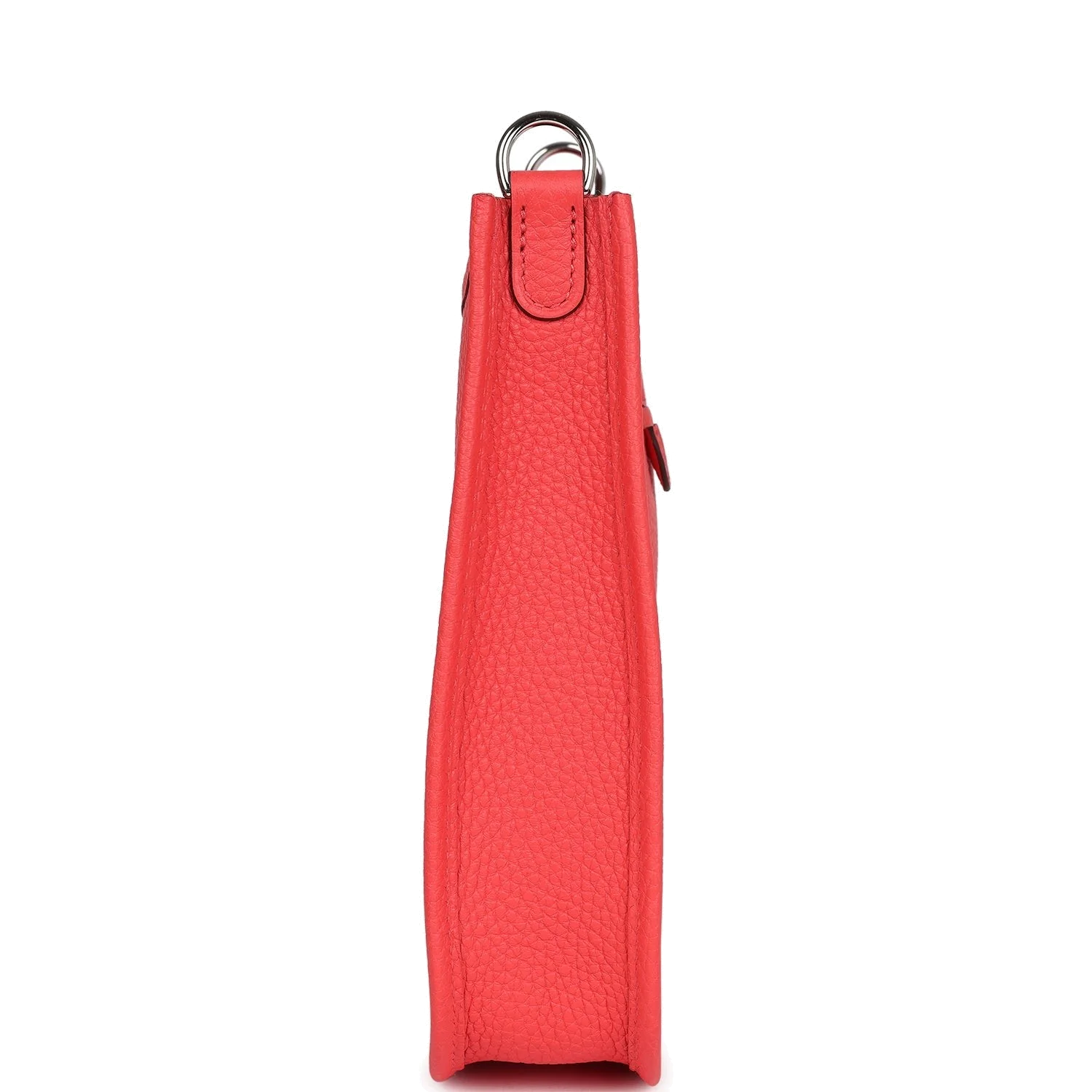 Hermes Evelyne TPM Rose Texas Clemence Palladium Hardware — фото 4