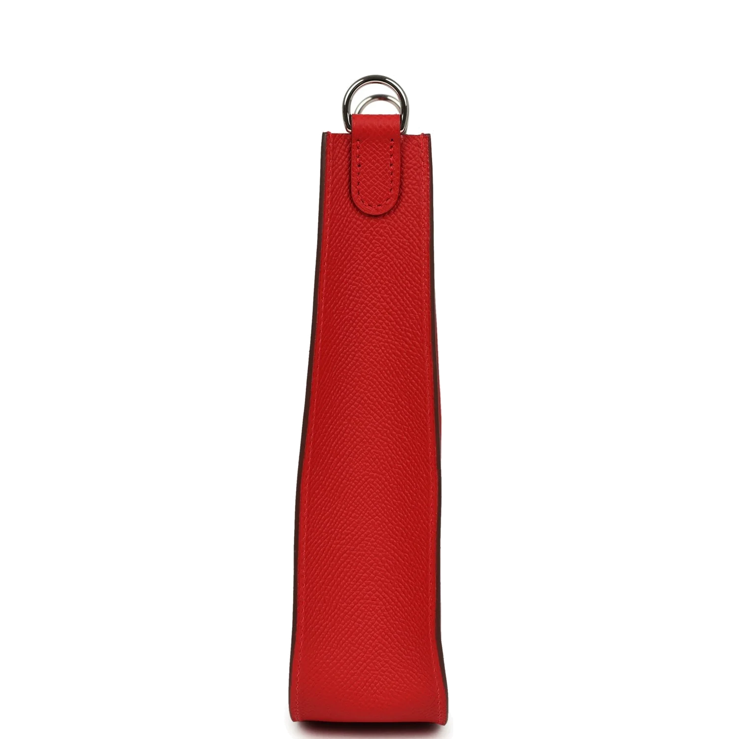 Hermes Evelyne Sellier TPM Rouge Radieux Epsom Palladium Hardware — фото 4