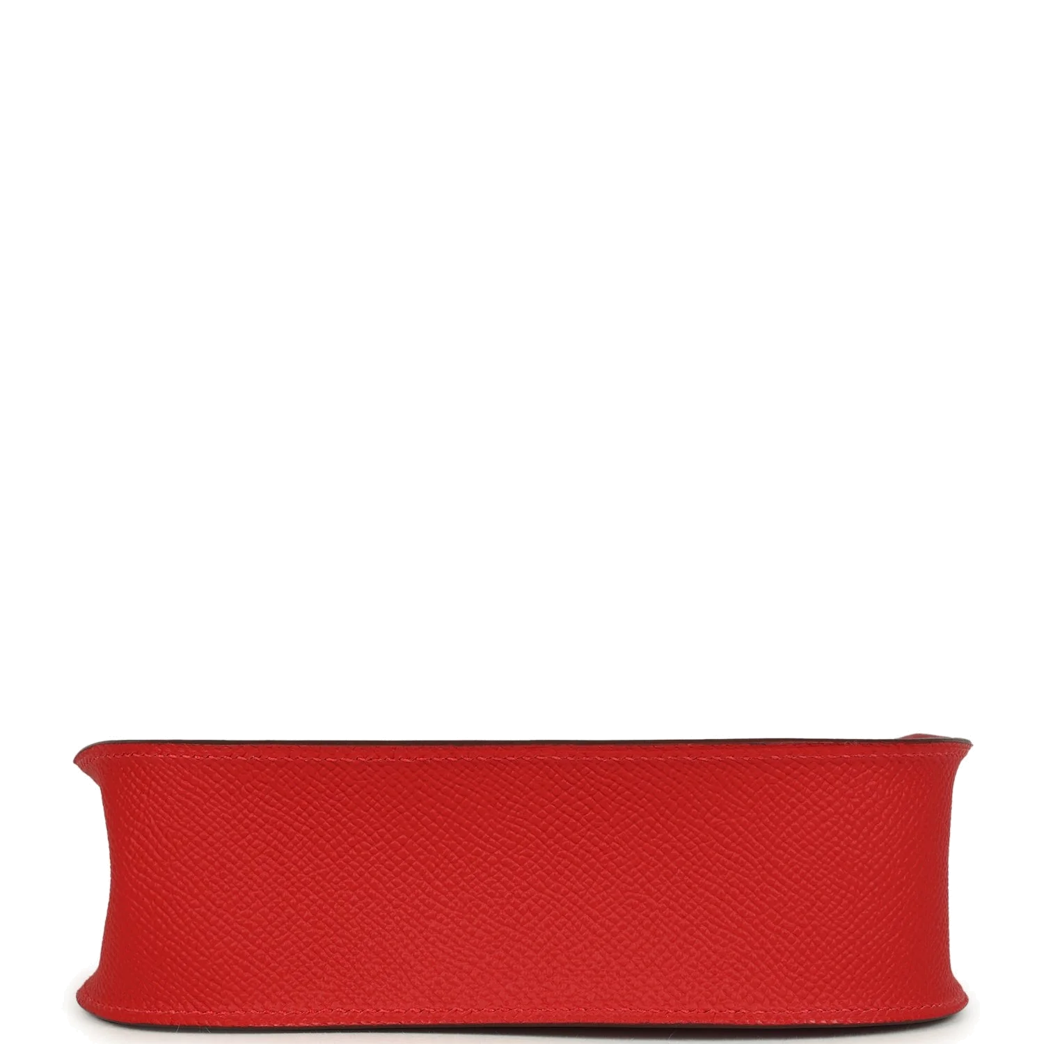 Hermes Evelyne Sellier TPM Rouge Radieux Epsom Palladium Hardware — фото 7