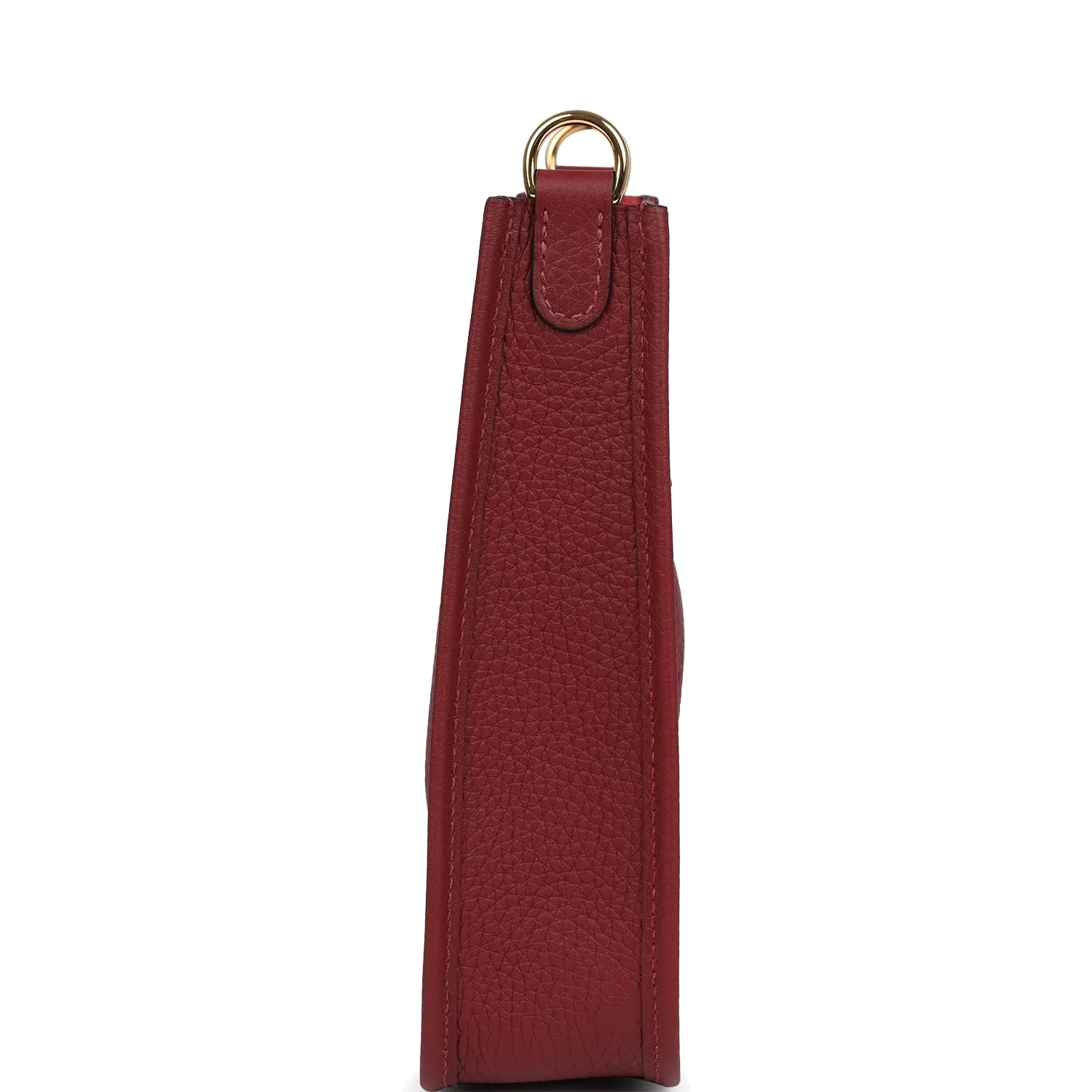 Hermes Evelyne TPM Rouge H Clemence Gold Hardware — фото 4