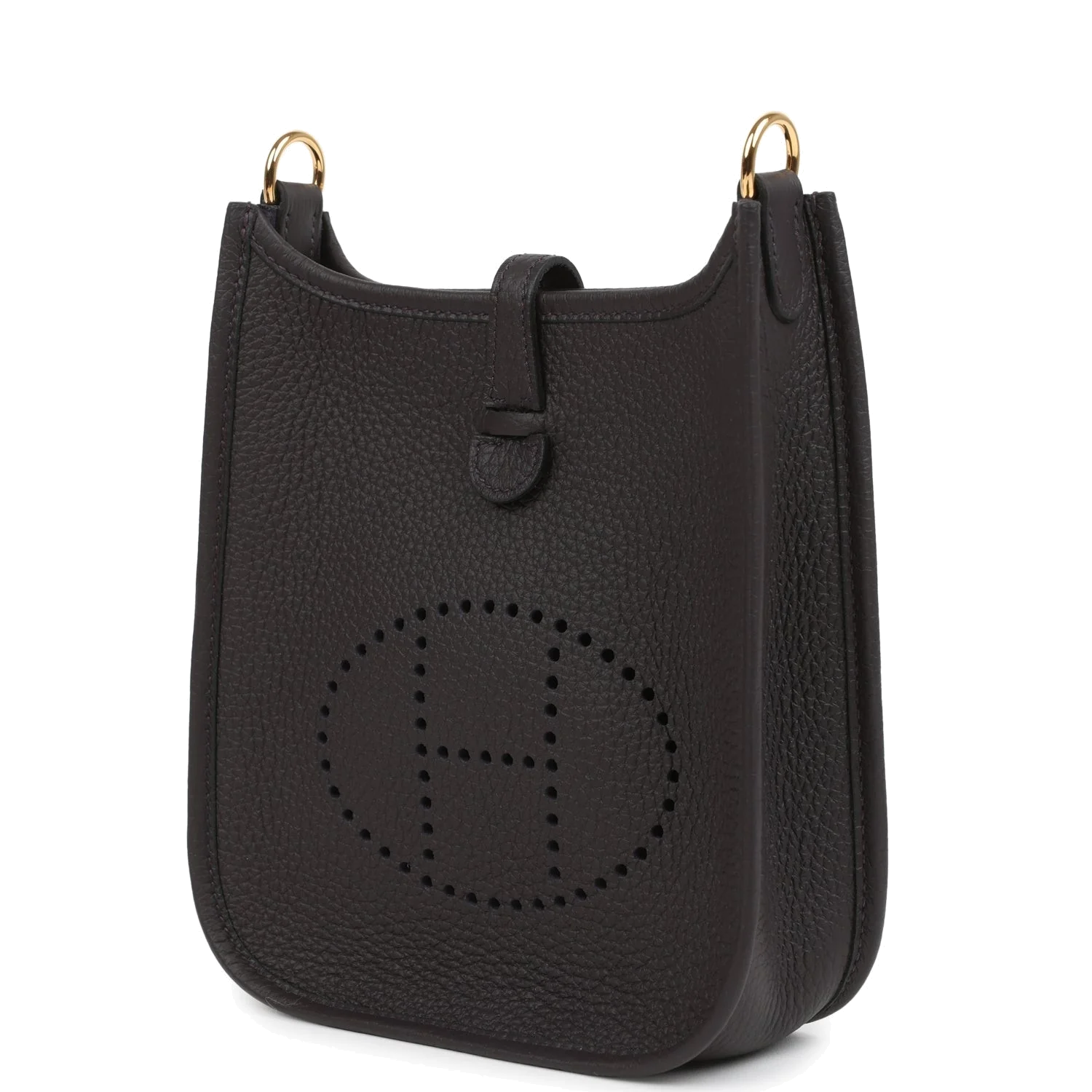 Hermes Evelyne TPM Prunoir Clemence Gold Hardware — фото 6