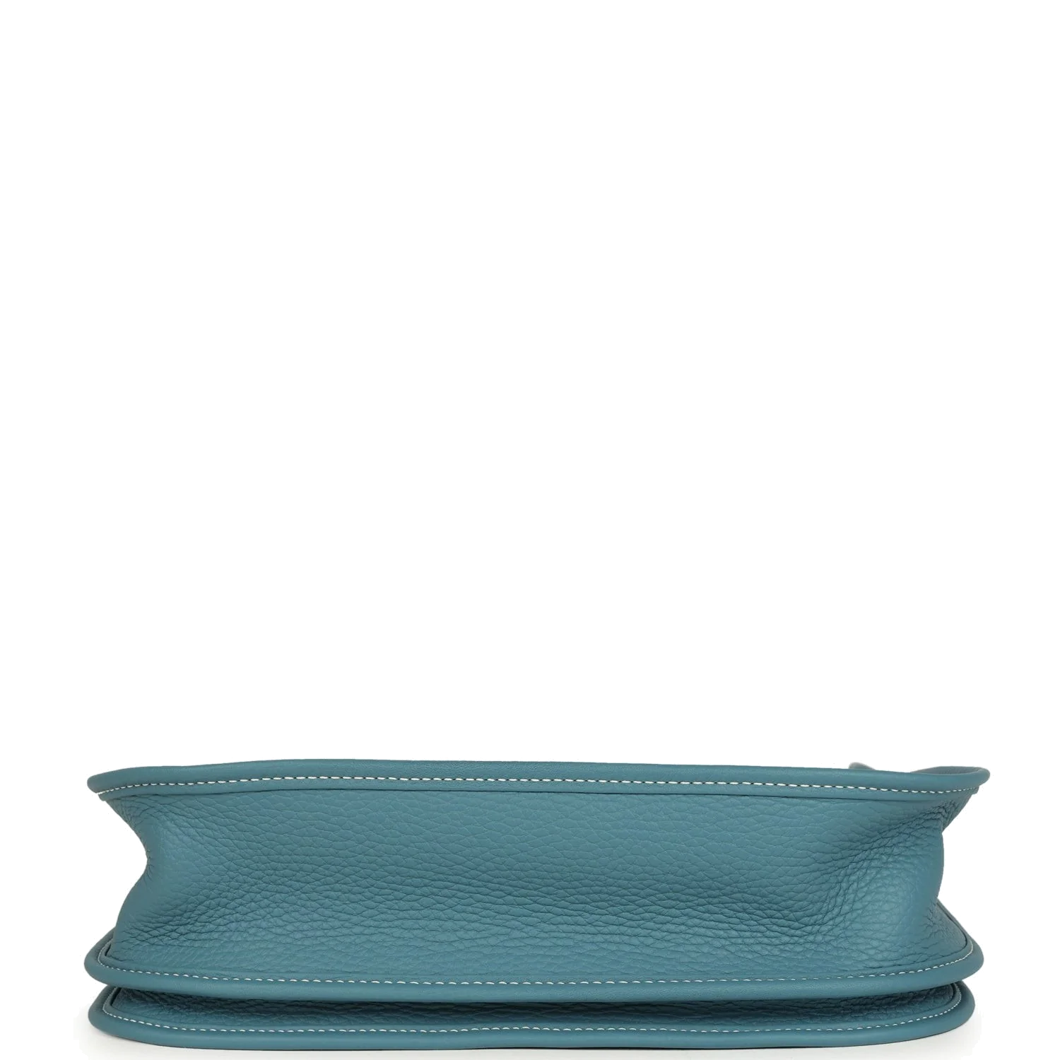 Hermes Evelyne III PM Blue Jean Clemence Gold Hardware — фото 7
