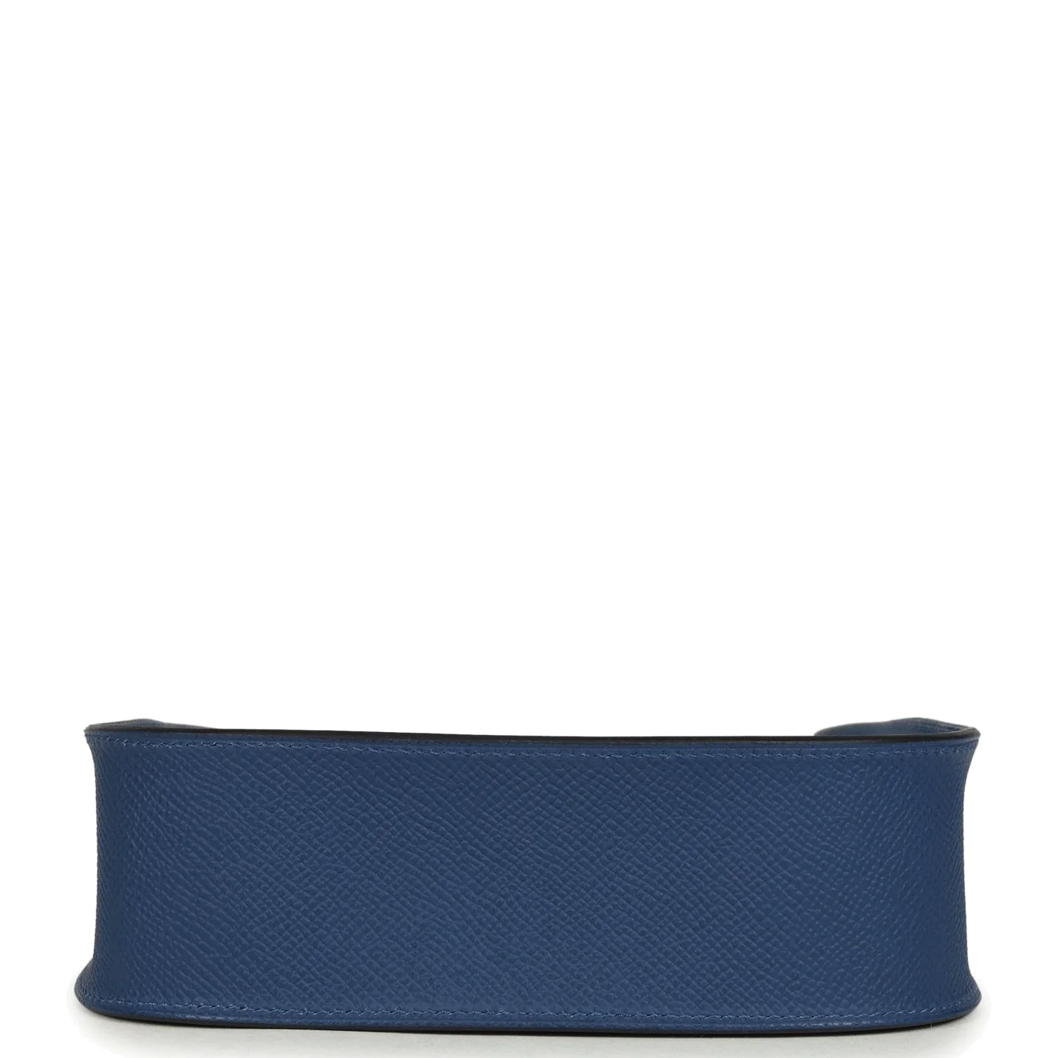 Hermes Evelyne Sellier TPM Bleu Tie Epsom Palladium Hardware — фото 7