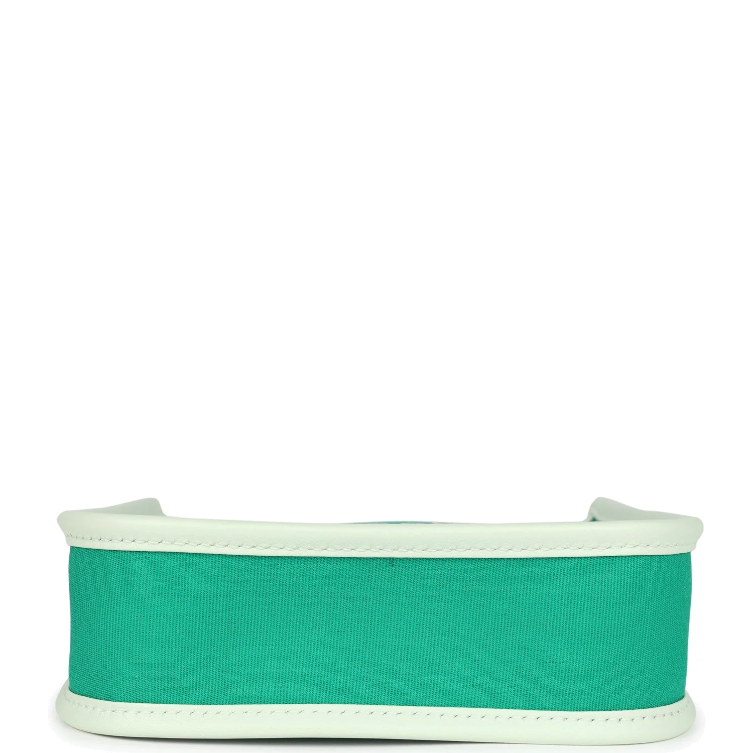 Hermes Neo Evelyne TPM Menthe Officier Canvas and Vert Fizz Swift Palladium Hardware — фото 7