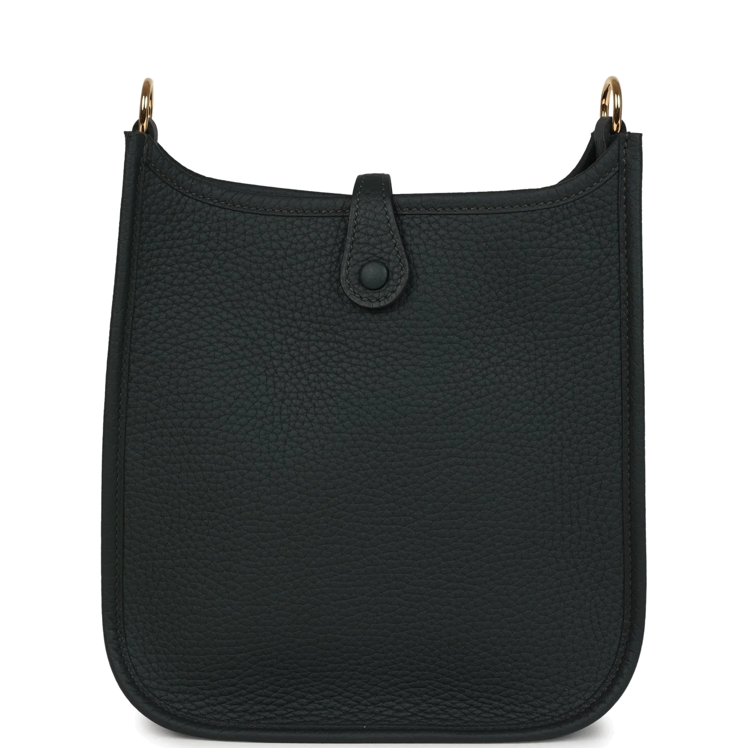 Hermes Evelyne TPM Vert Fonce Clemence Gold Hardware — фото 5