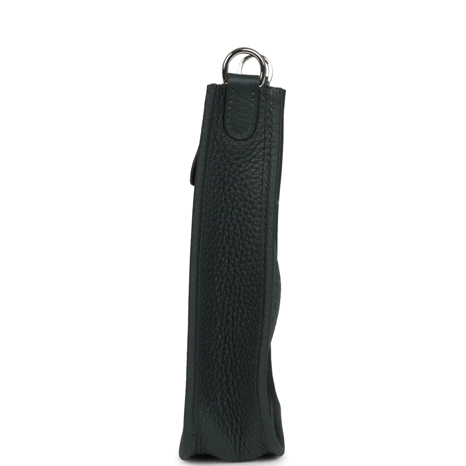 Hermes Evelyne TPM Vert Mangrove Clemence Palladium Hardware — фото 4