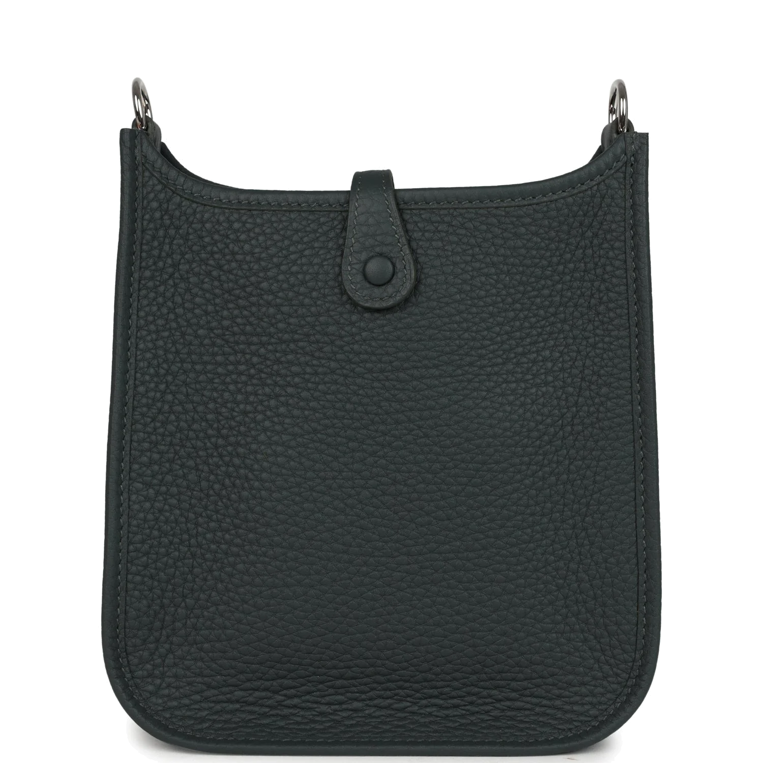 Hermes Evelyne TPM Vert Mangrove Clemence Palladium Hardware — фото 5