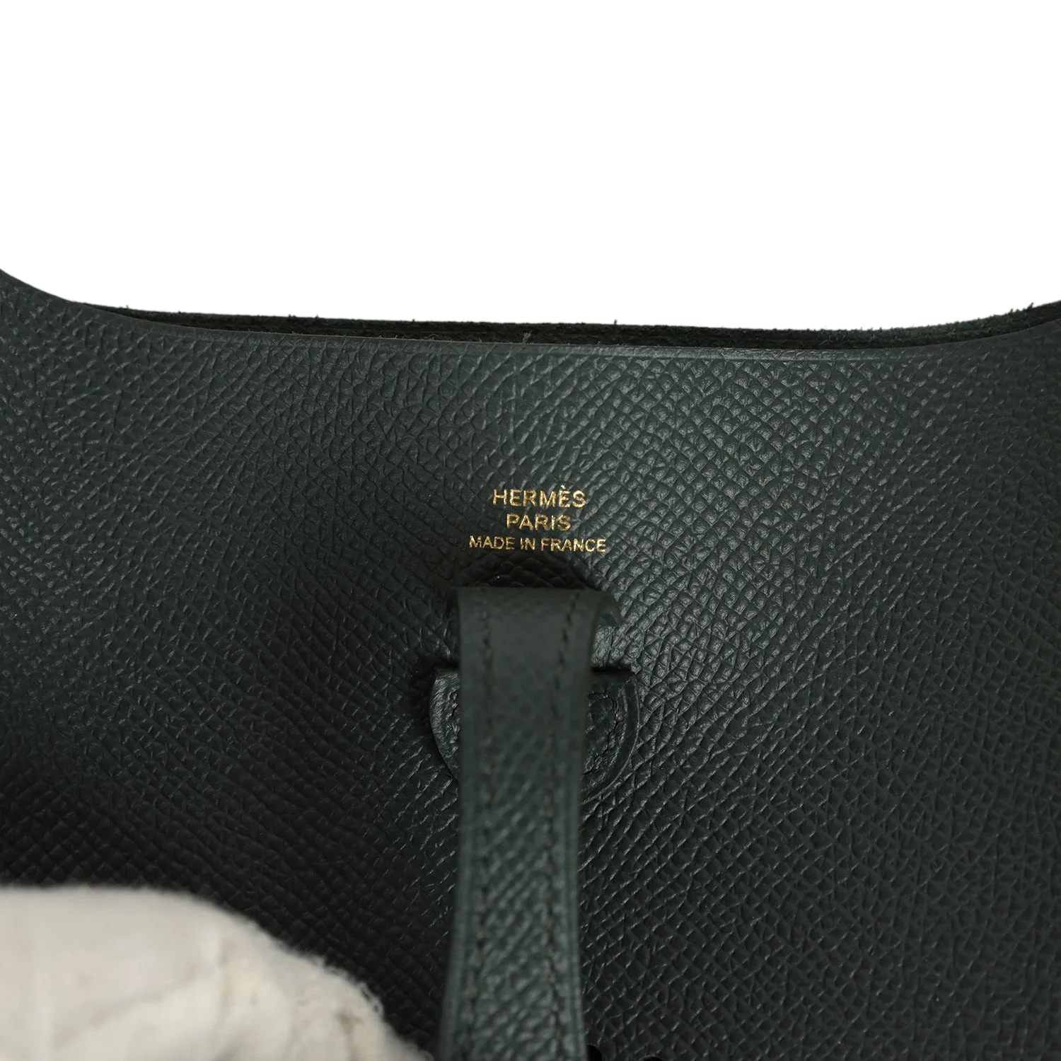 Hermes Evelyne Sellier TPM Vert Mangrove Epsom Gold Hardware — фото 8